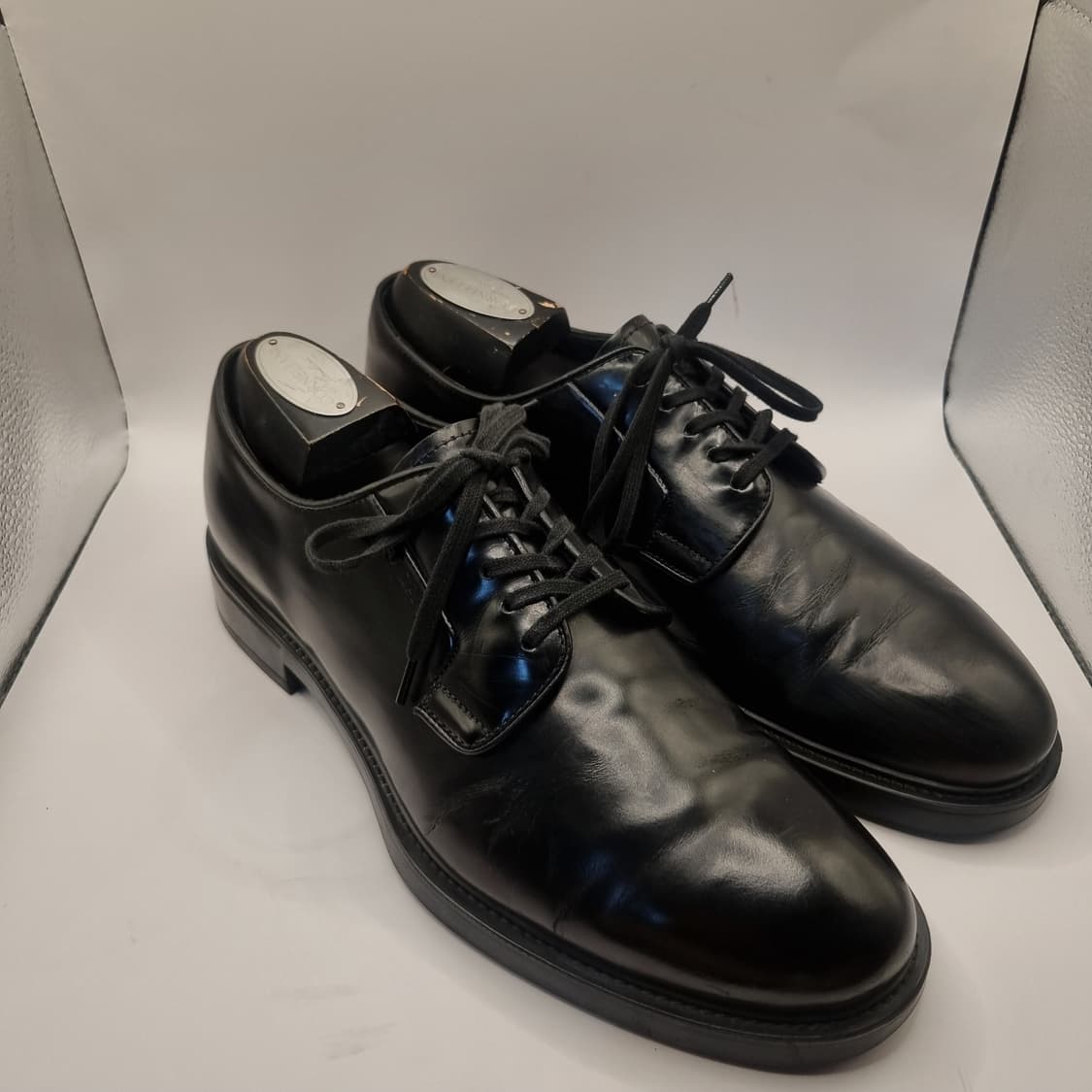 프라다더비슈즈 uk8 상품이미지7