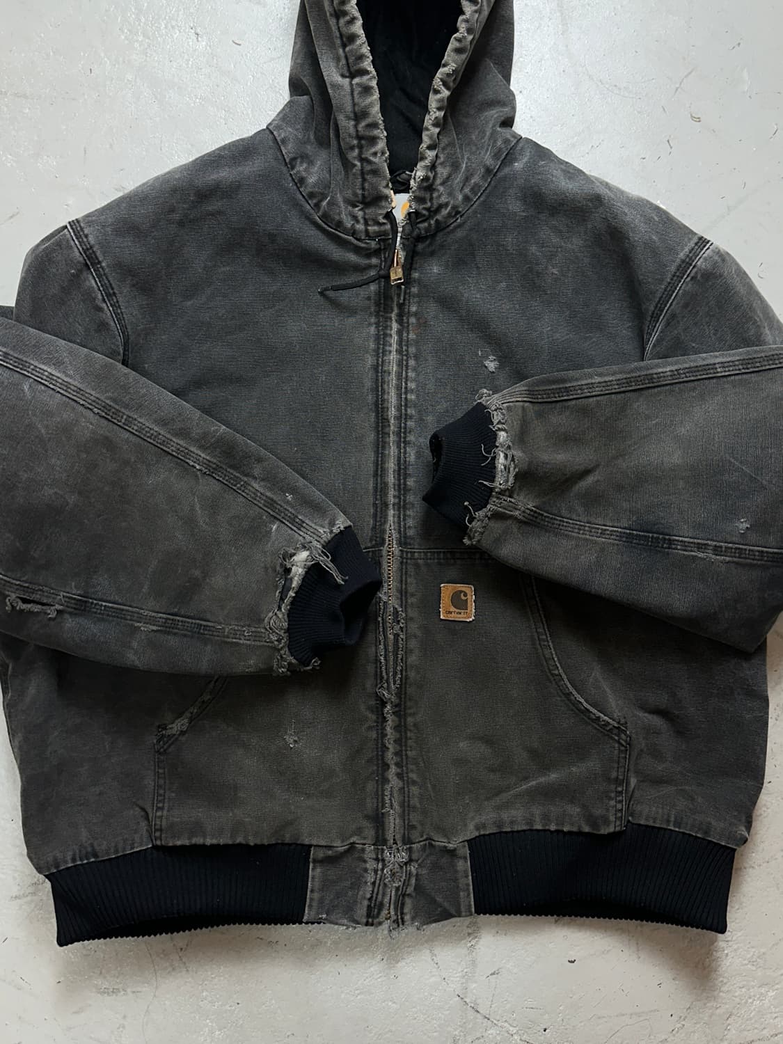 OG 칼하트 J130 액티브 자켓 칼하트 BLK 아이유 상품이미지8