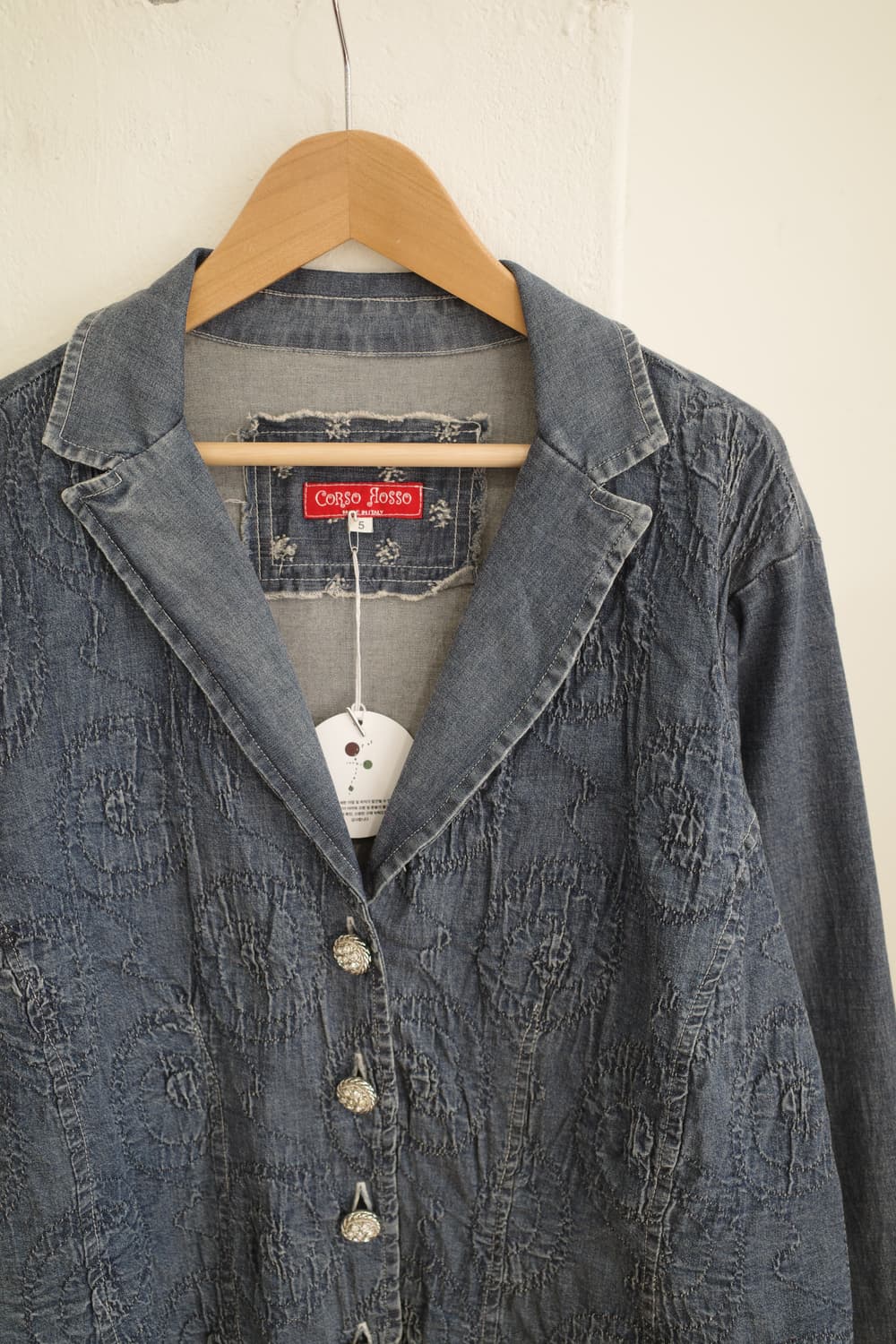 Corso rosso 자카드 빈티즈 자켓 상품이미지7