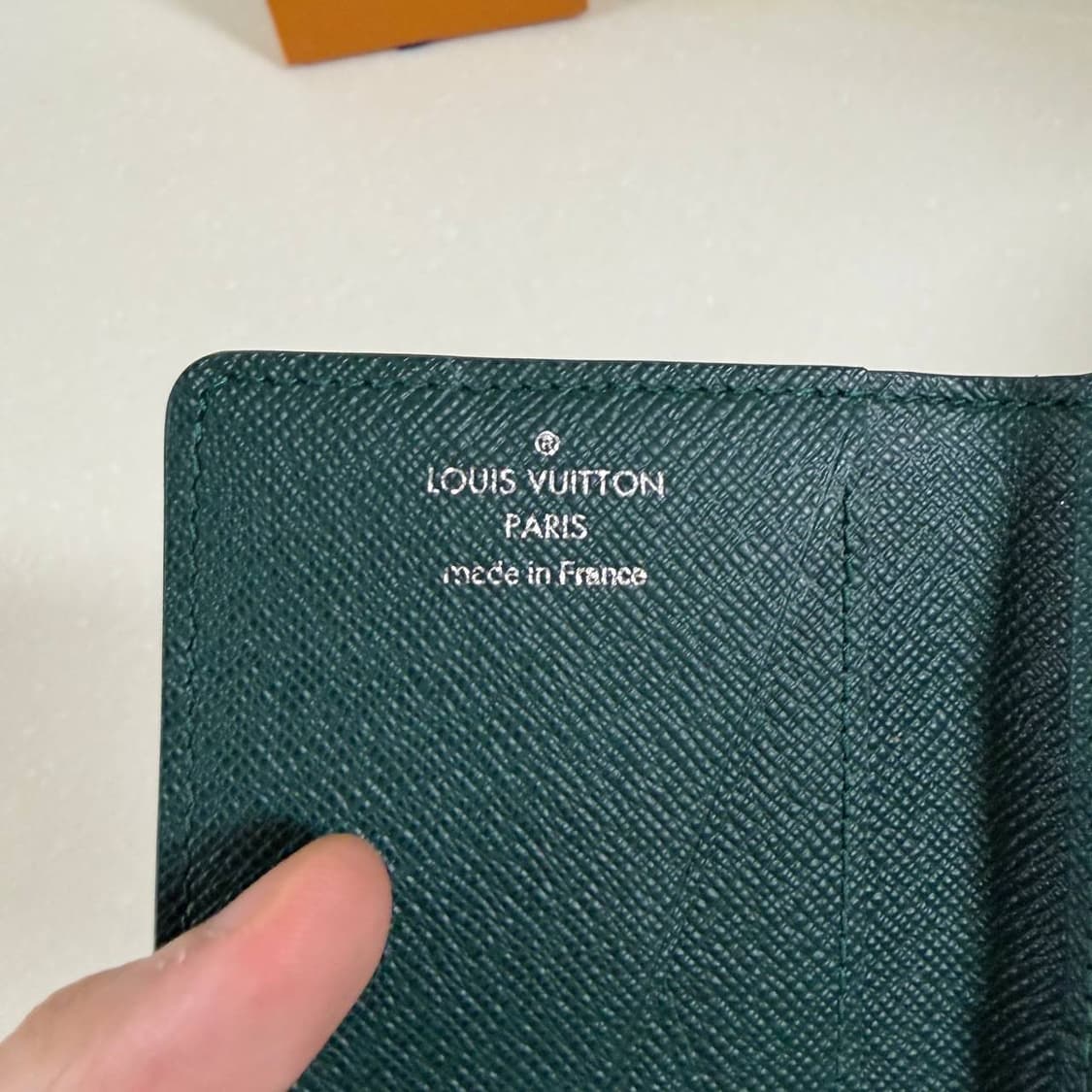 [정품] 루이비통 헤리티지 오거나이저 그린 상품이미지5