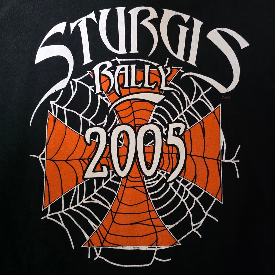 [XXL] 00s 빈티지 STURGIS 할리데이비슨 스파이더 롱슬리브 상품이미지3