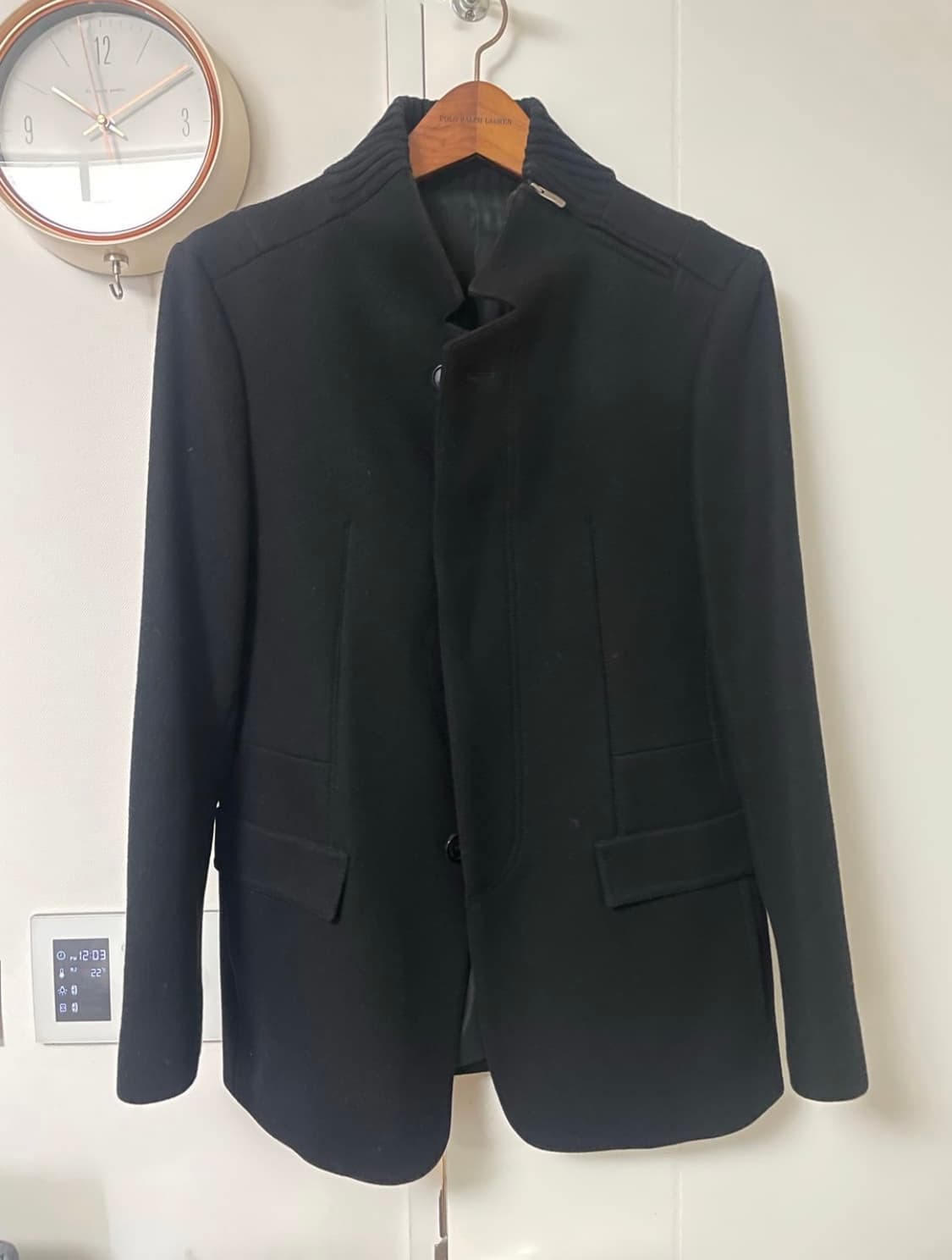 우영미 하이넥 울 자켓 상품이미지1