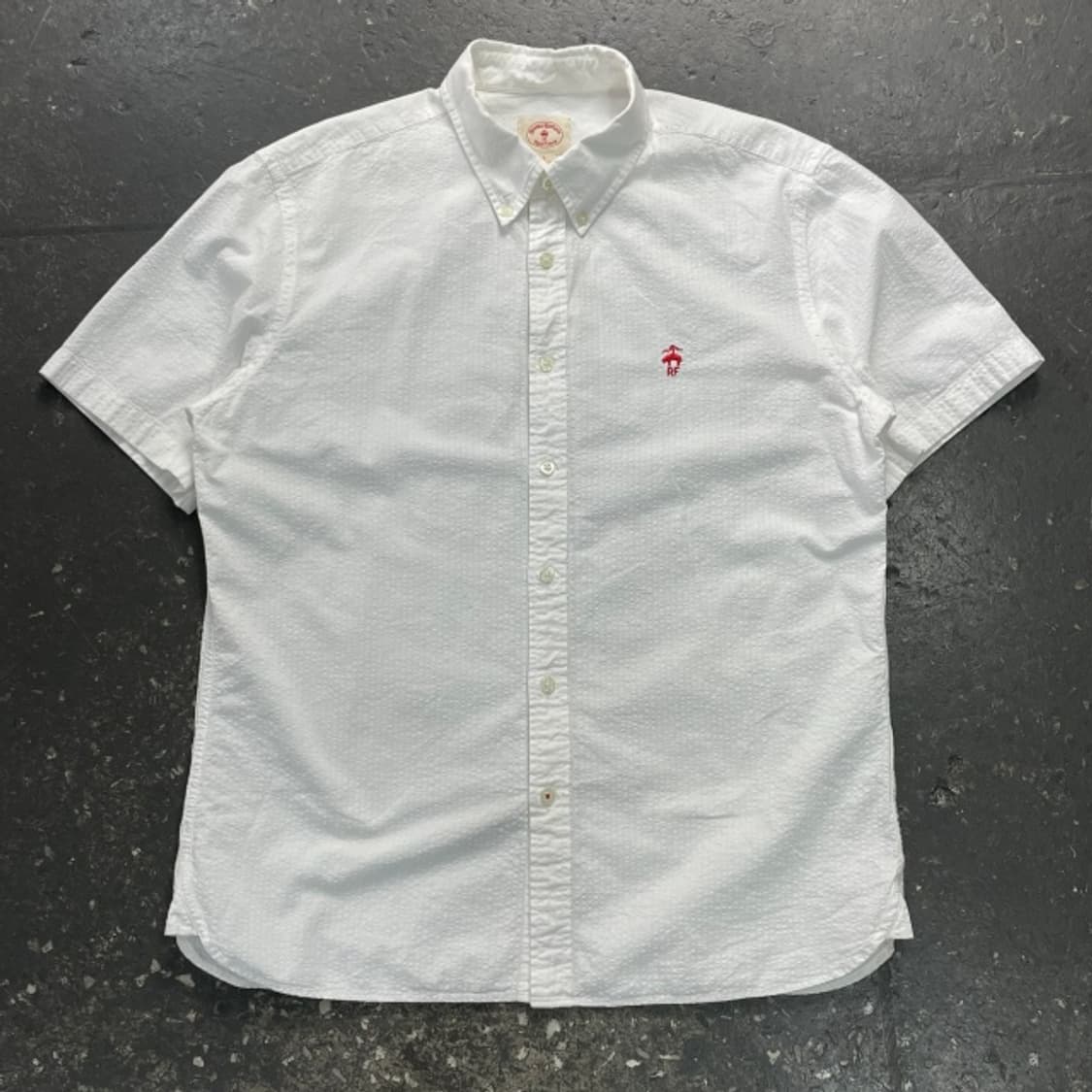 100 브룩스브라더스 레드 플리스 시어서커 셔츠  상품이미지1