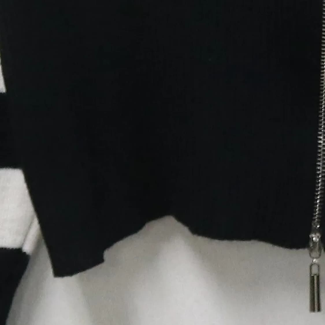 스트라이프 하이넥 니트 집업 62014 상품이미지6