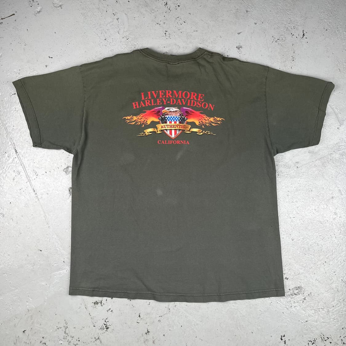 빈티지 할리데이비슨 The Original Afterburner 반팔티 상품이미지3