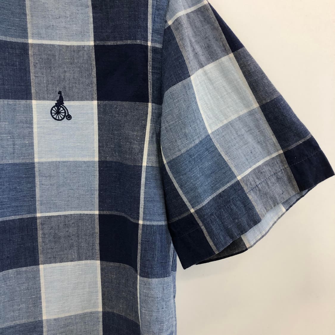 빈폴 자수로고 린넨 반팔셔츠 100 상품이미지2