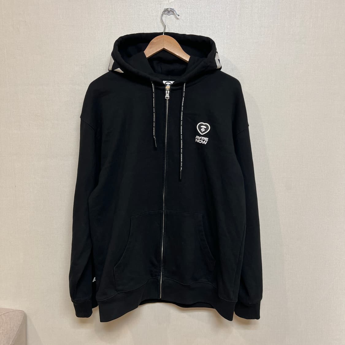 AAPE 후드 집업 XL사이즈 상품이미지1