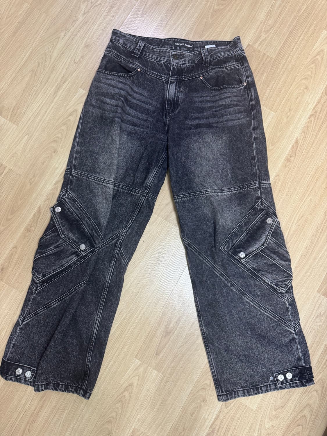  SCOPPER X-POCKET CARGO DENIM BLACK L 상품이미지2