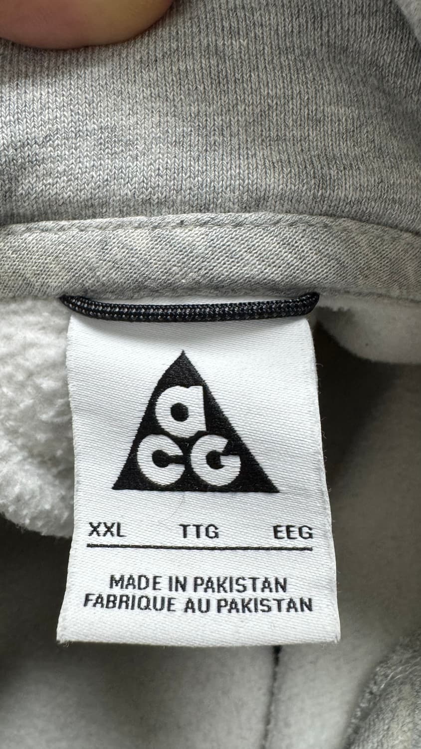 나이키 acg 돌핀 후드티 2xl 그레이  상품이미지7