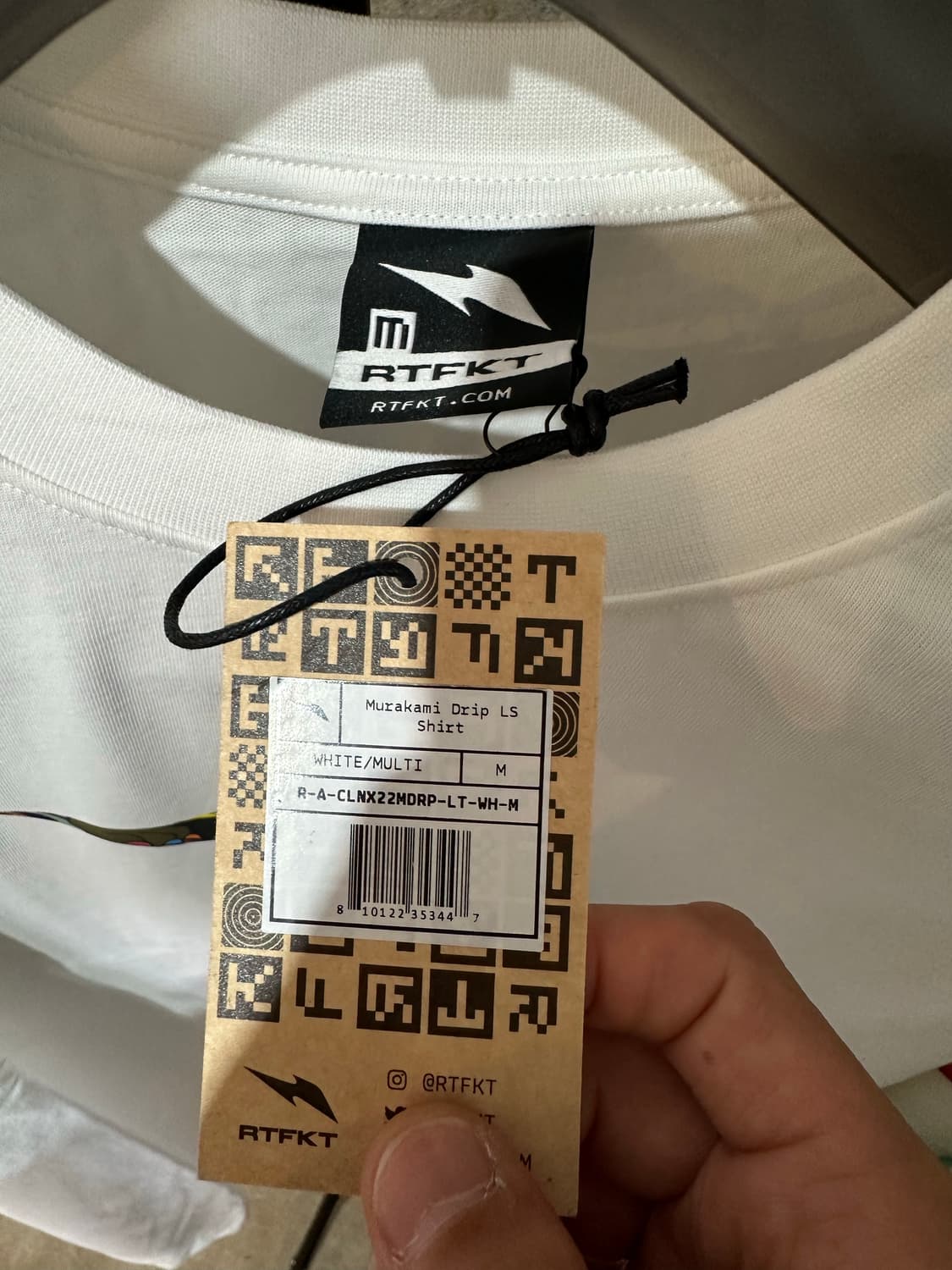나이키 x RTFKT 무라카미 다카시 드립 롱 슬리브 티셔츠 새상품 상품이미지5