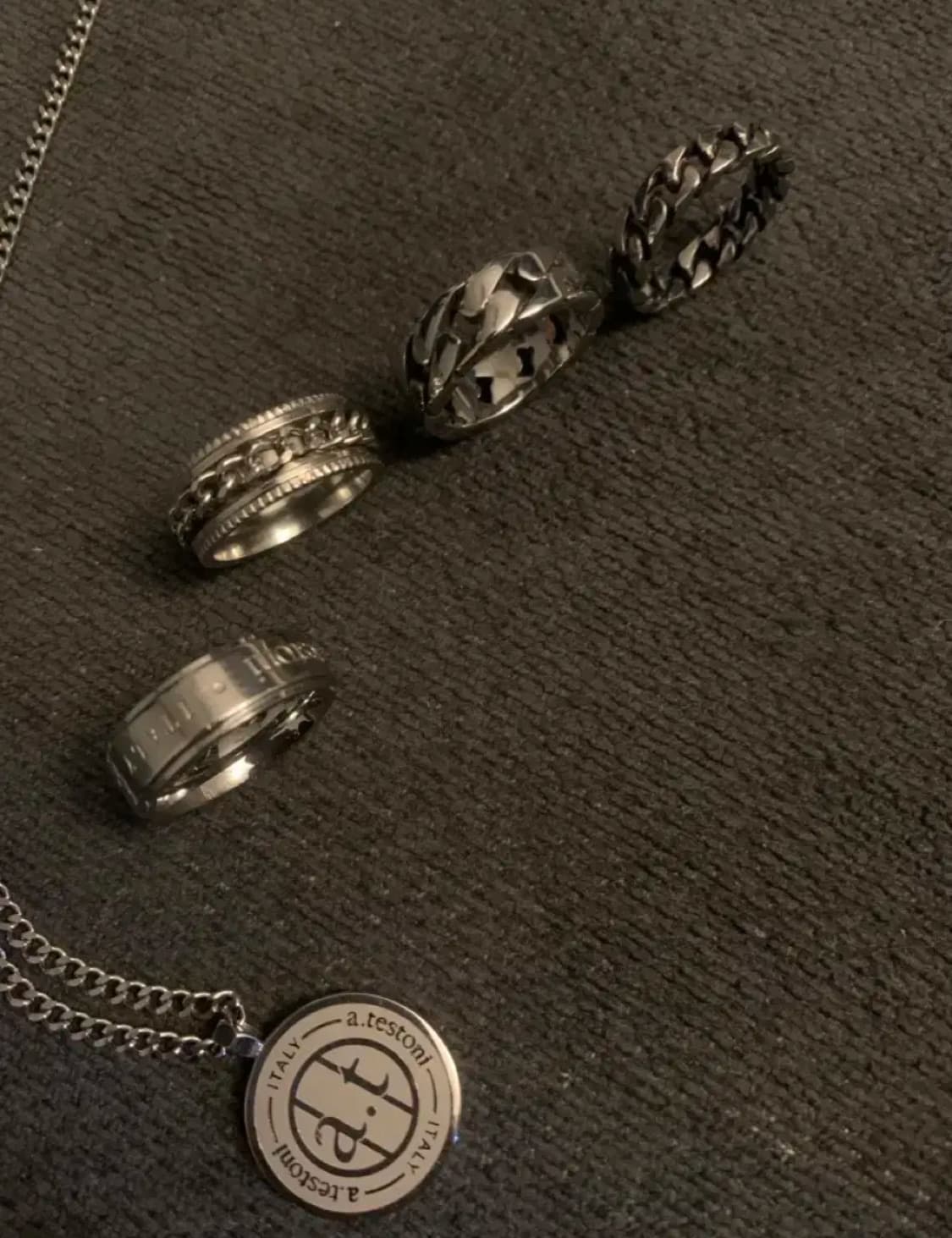 a.testoni 악세사리 세트 남자패션반지 상품이미지2