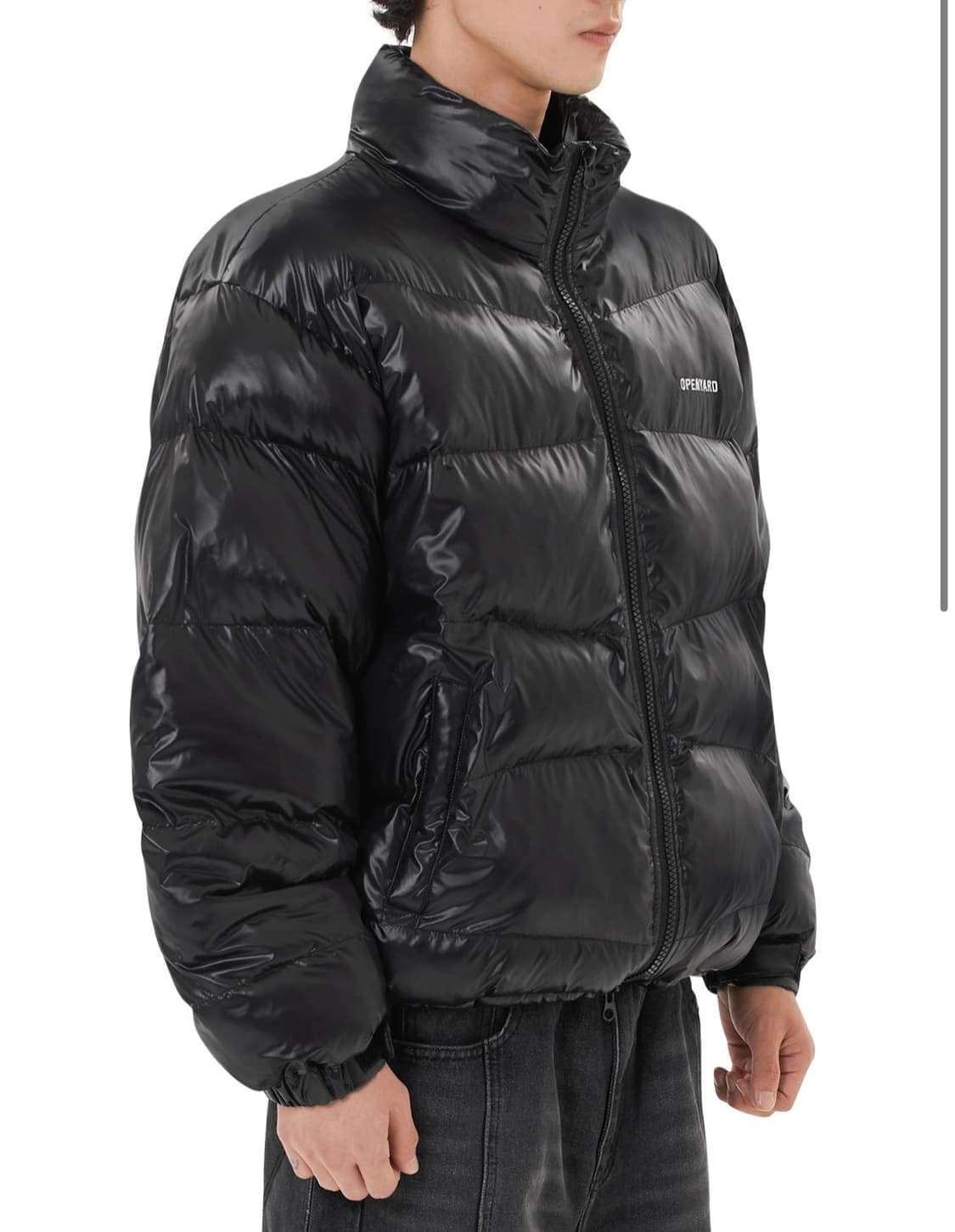 오와이 DISTRESSED STITCH PUFFER JACKET 0사이즈 상품이미지8