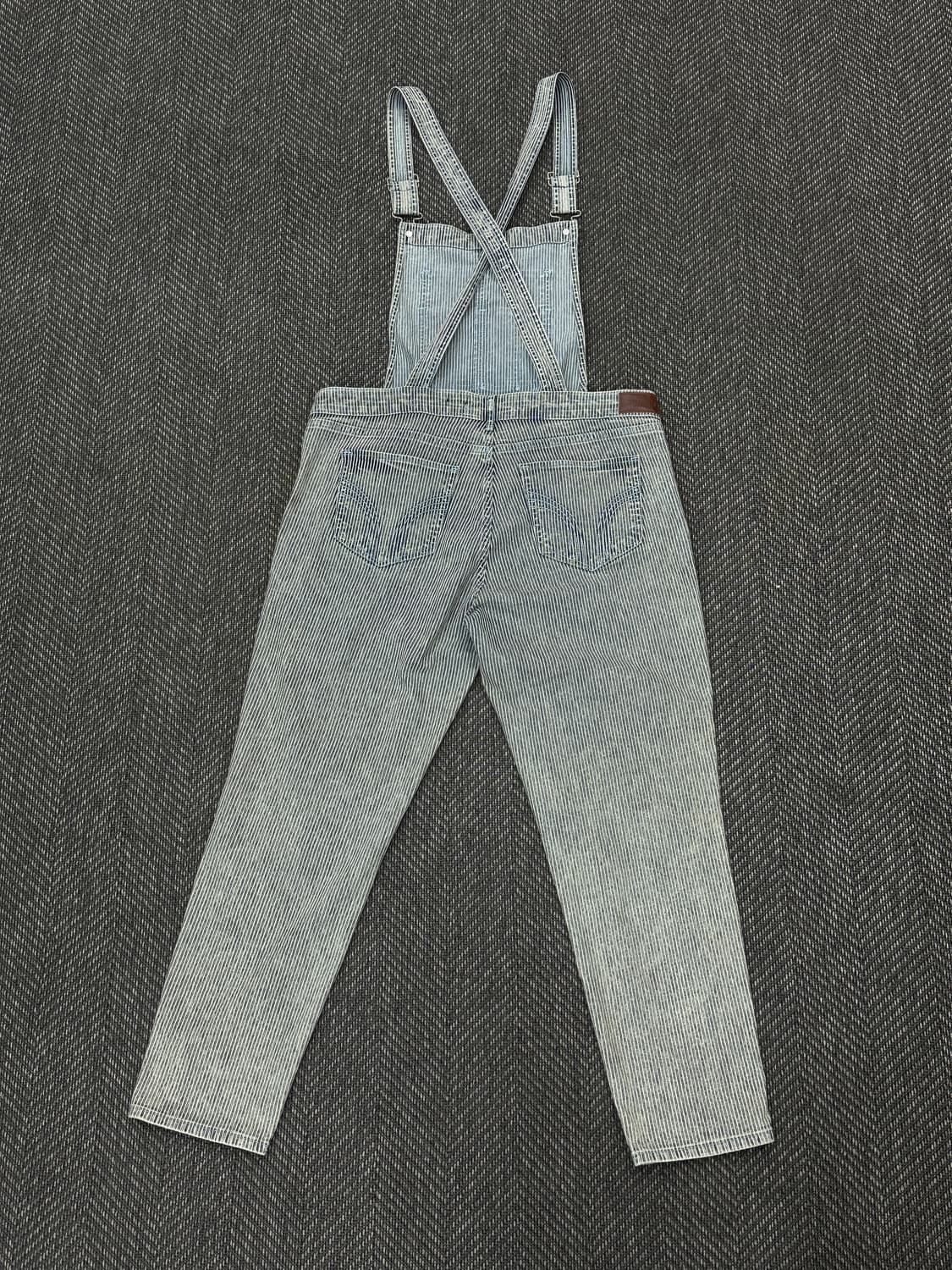 홀리스터 데님 스트라이프 오버롤 상품이미지4