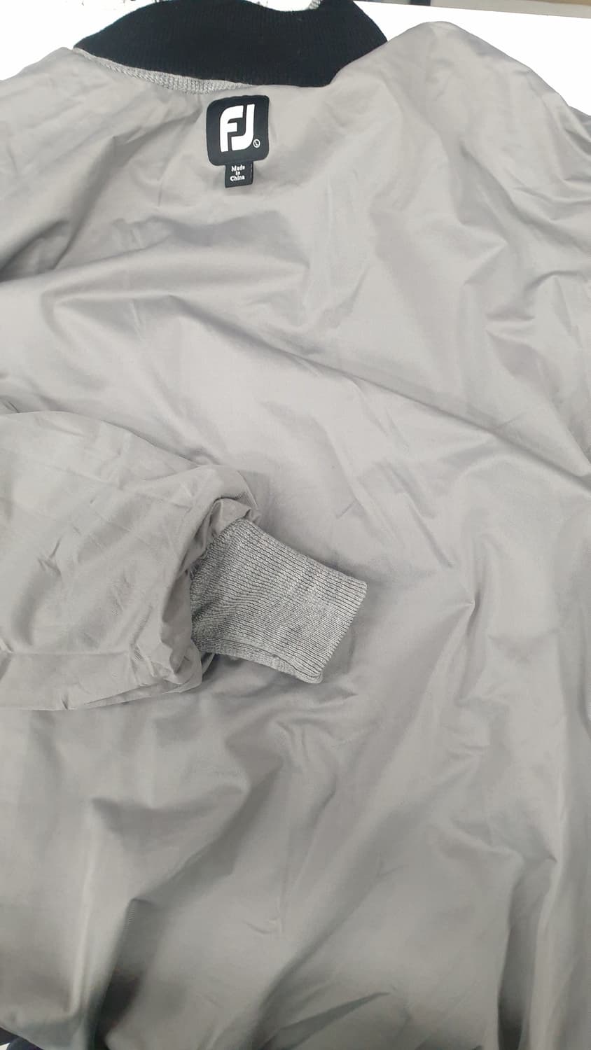 풋조이 아가일 울 반집업 방풍니트 L 상품이미지8