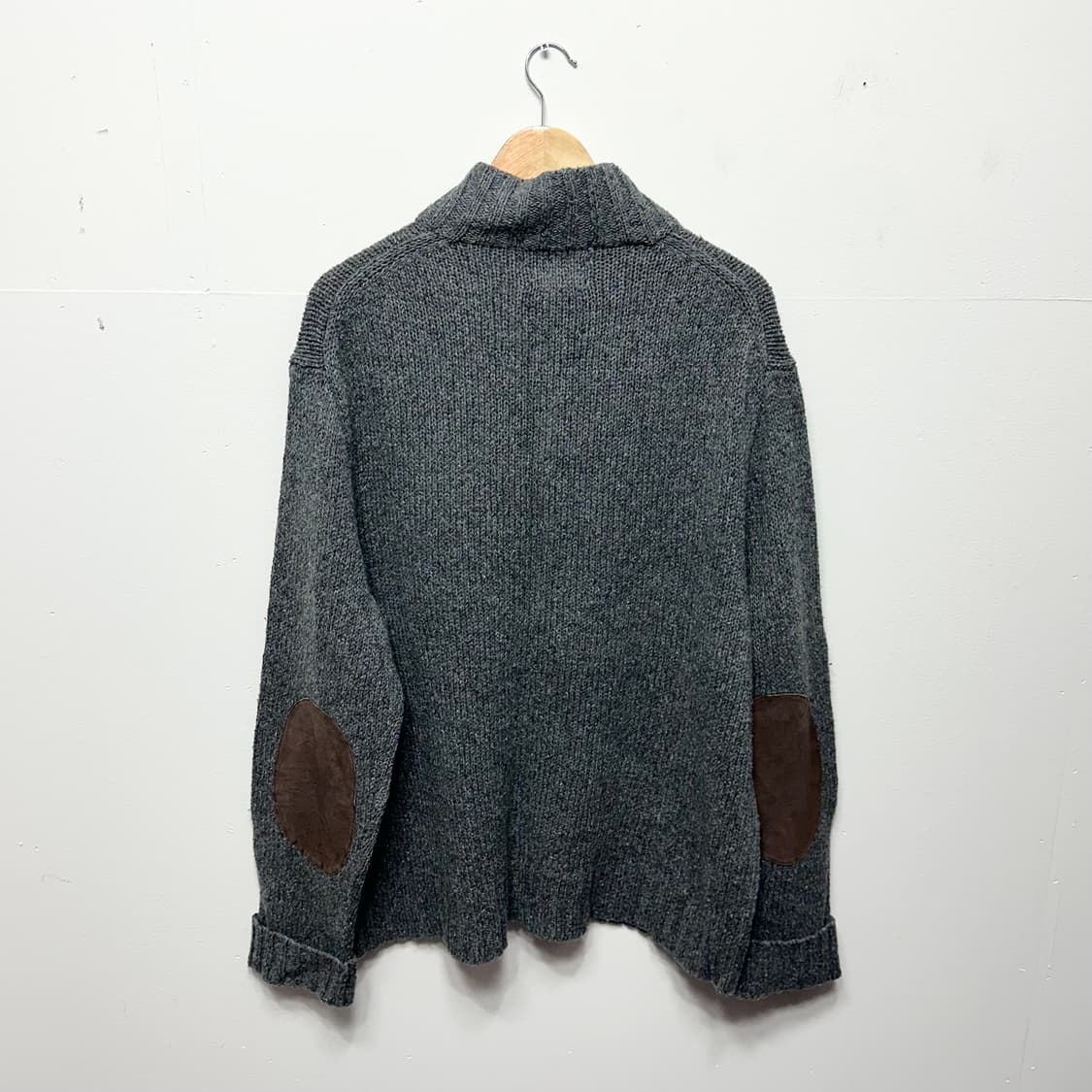 폴로 랄프로렌 엘보 래더패치 하프집업니트 상품이미지2