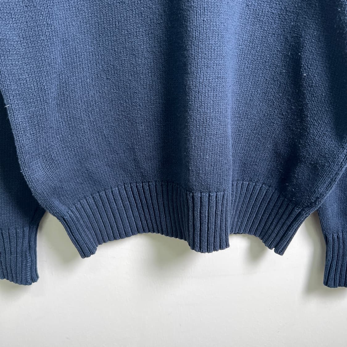 폴로 랄프로렌 네이비 코튼 니트  상품이미지5