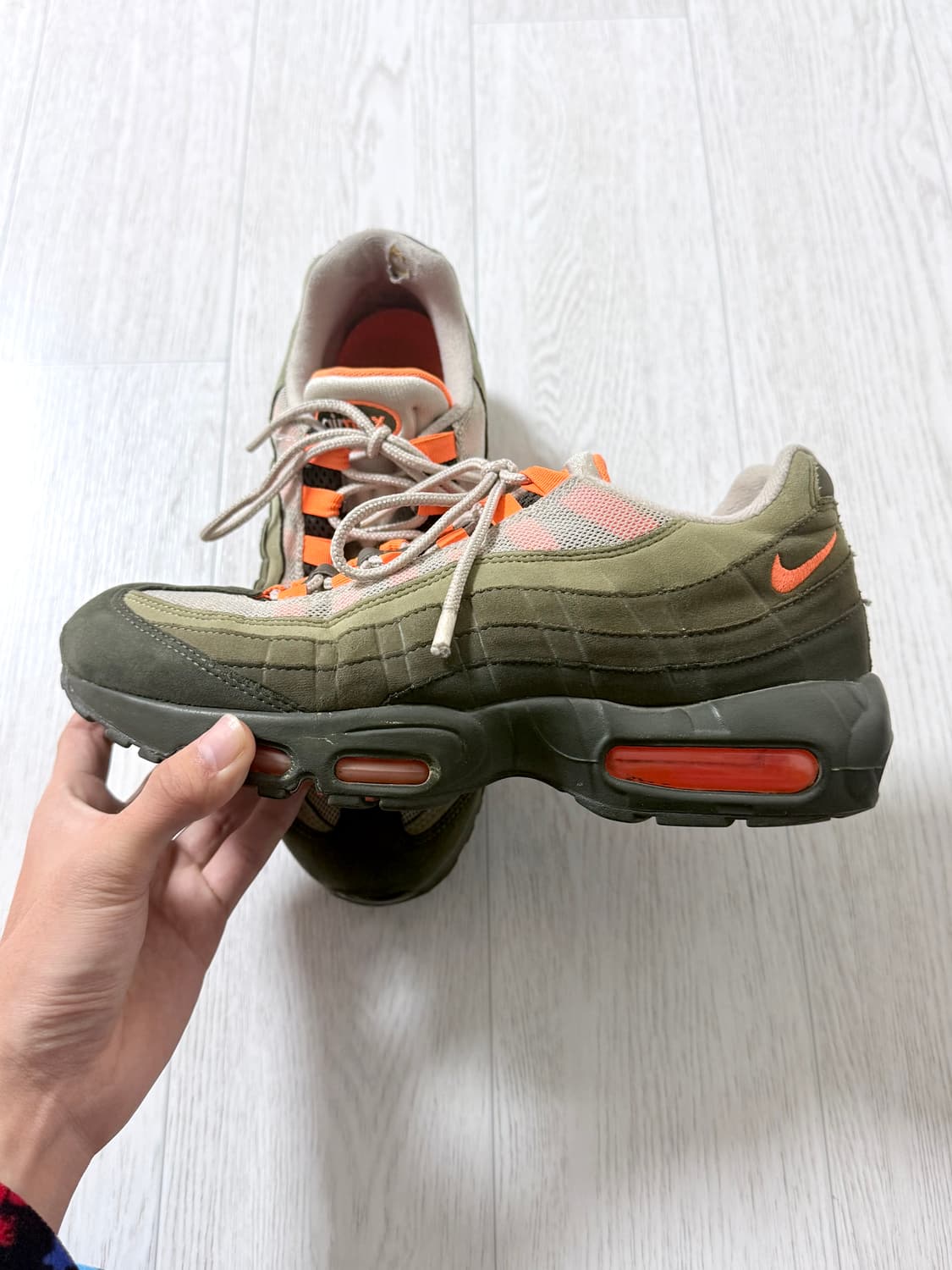[265]나이키 에어맥스 95 OG 토탈 오렌지 상품이미지2