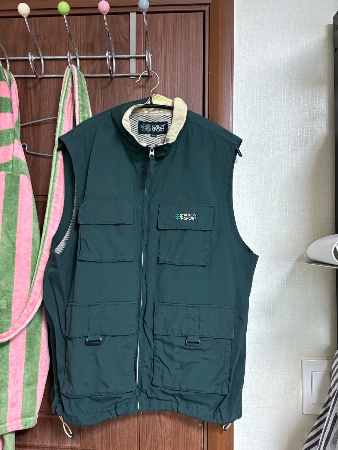 [레어]코오롱스포츠 등산 조끼 베스트 낚시 상품이미지2