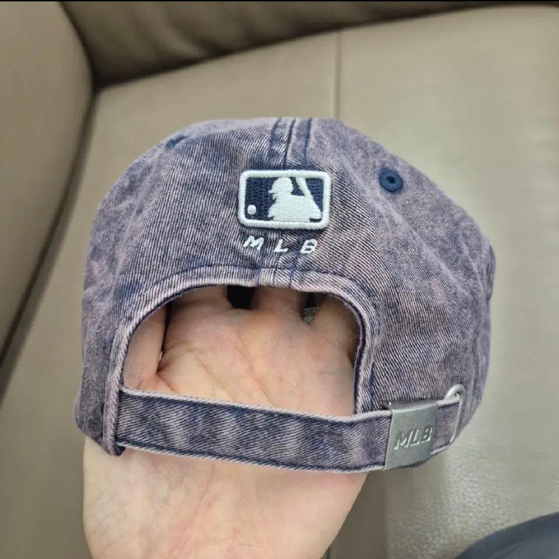MLB 헤비 워싱 언스트럭쳐 볼캡 상품이미지3