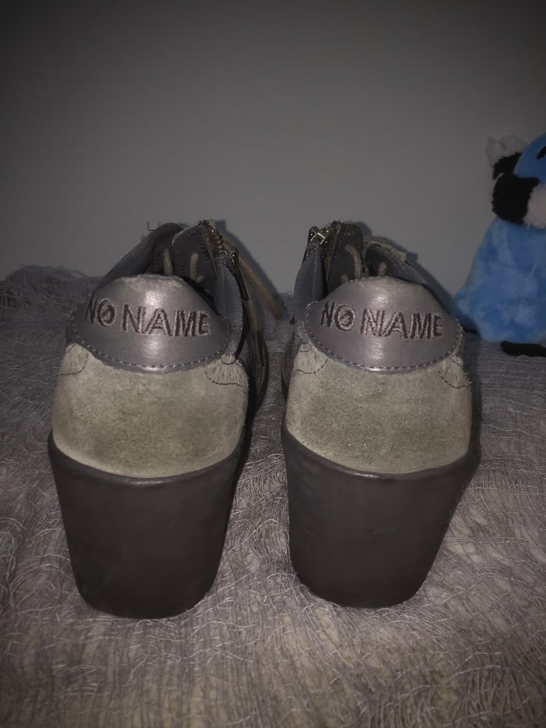 NO NAME 90s Leather Wedge Sneakers 상품이미지4