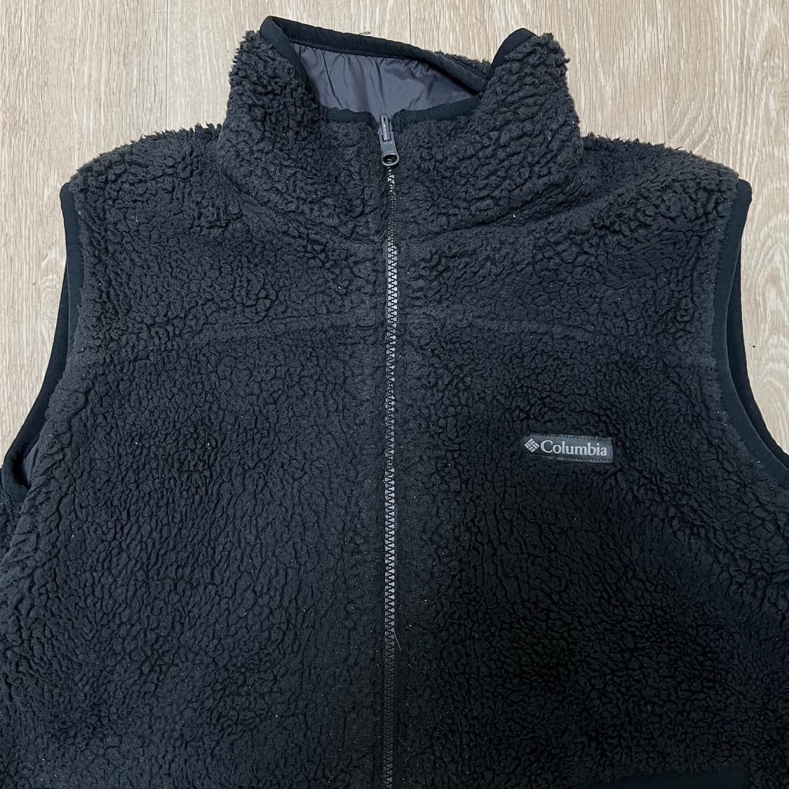컬럼비아 리버시블 바람막이 후리스 조끼 L/100  상품이미지4