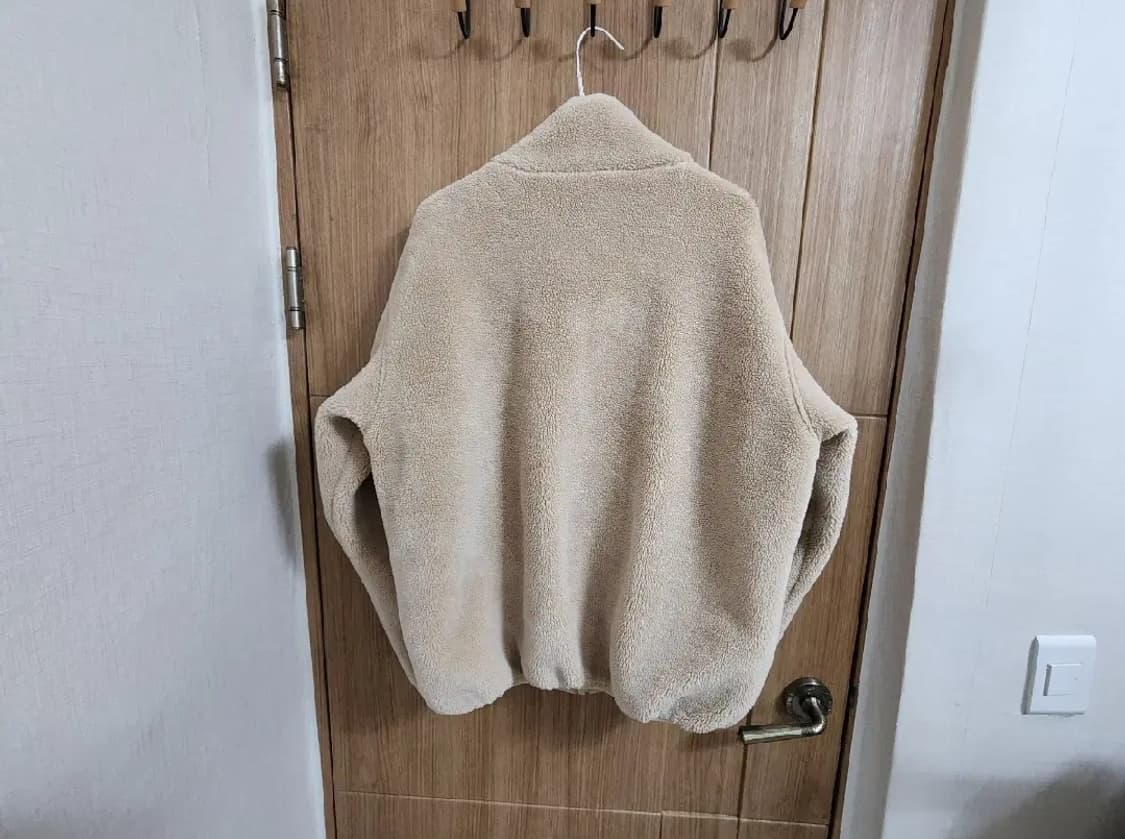 (M)라퍼지스토어 양털 플리스 점퍼 남녀공용 상품이미지3