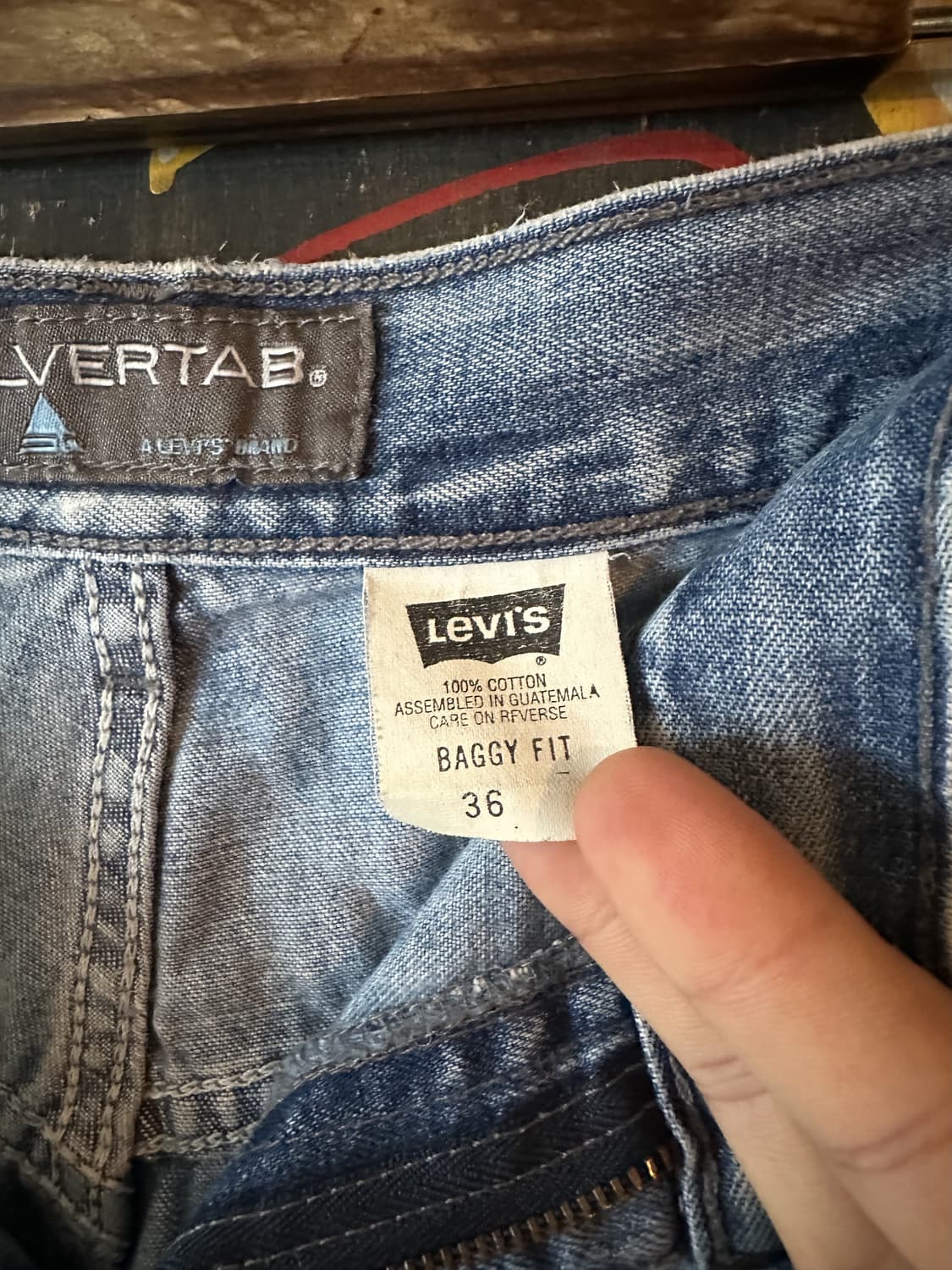 Vintage Levis Silver Tab Denim Pants 상품이미지6