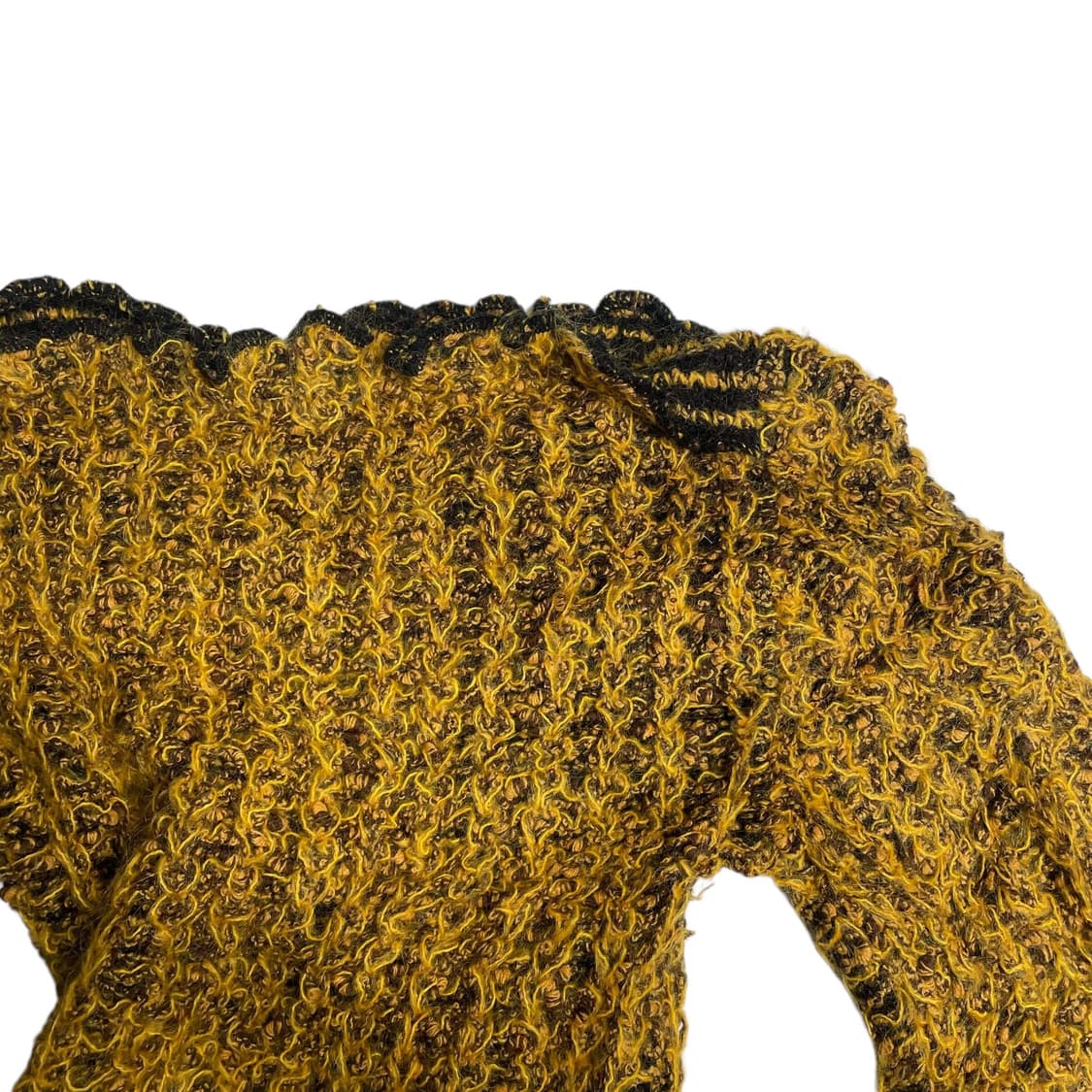 Antoine 모헤어 블렌드 엘로우 니트(france made) 상품이미지6