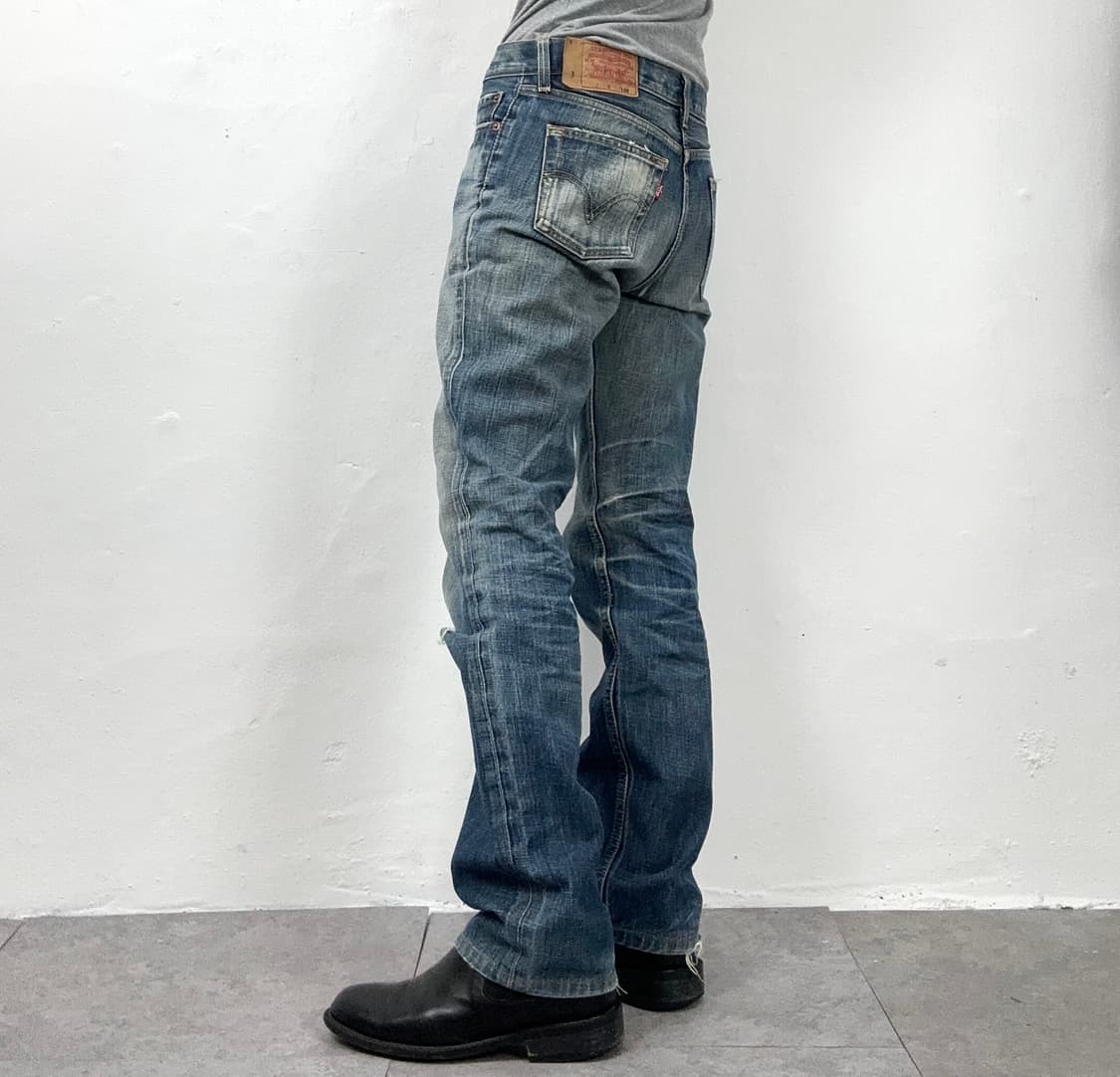Levi’s 2000s Heritage Distressed 501 Den 상품이미지2