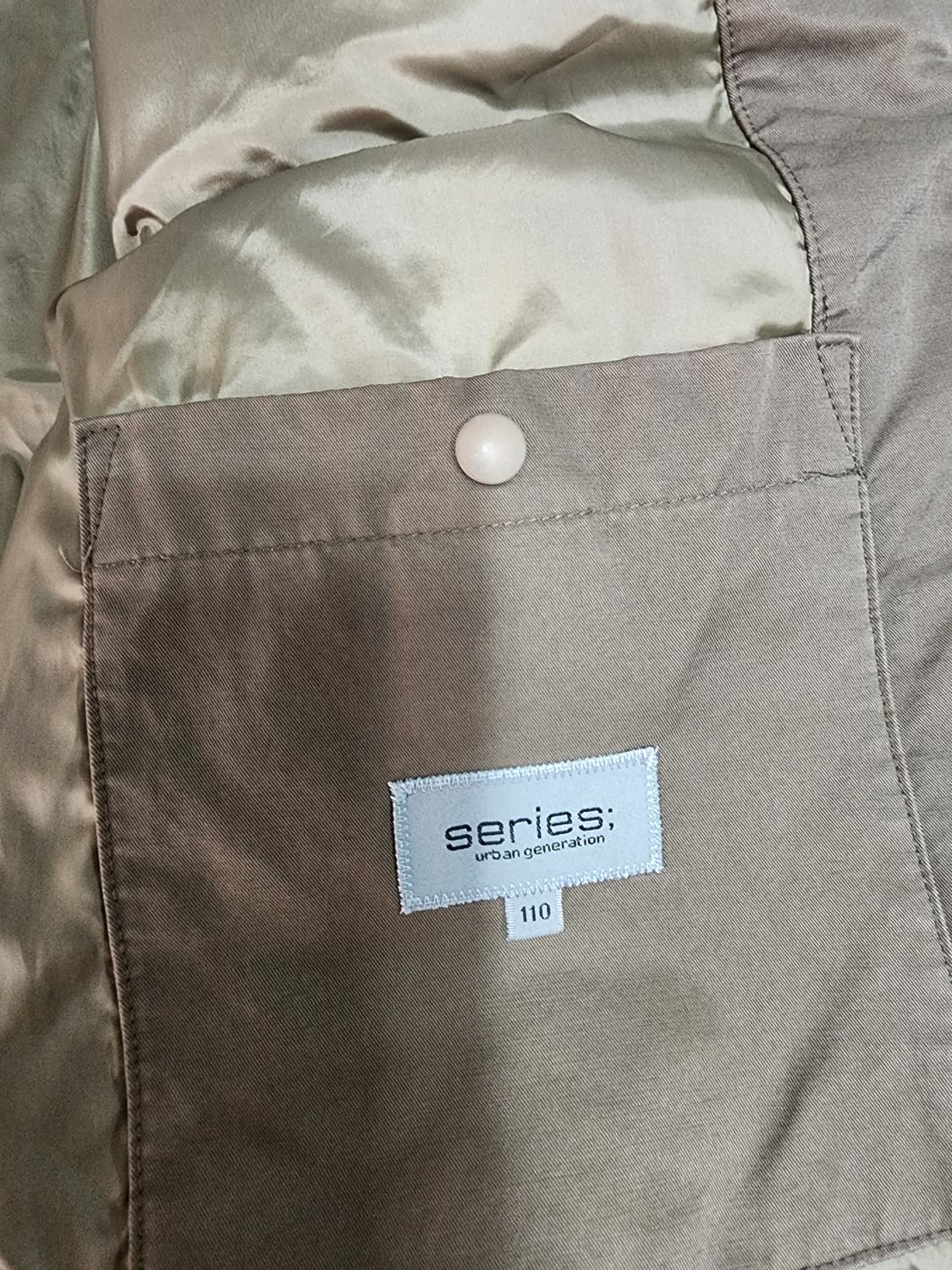 시리즈 SERIES 코듀로이 덕다운 패딩조끼 110 상품이미지4