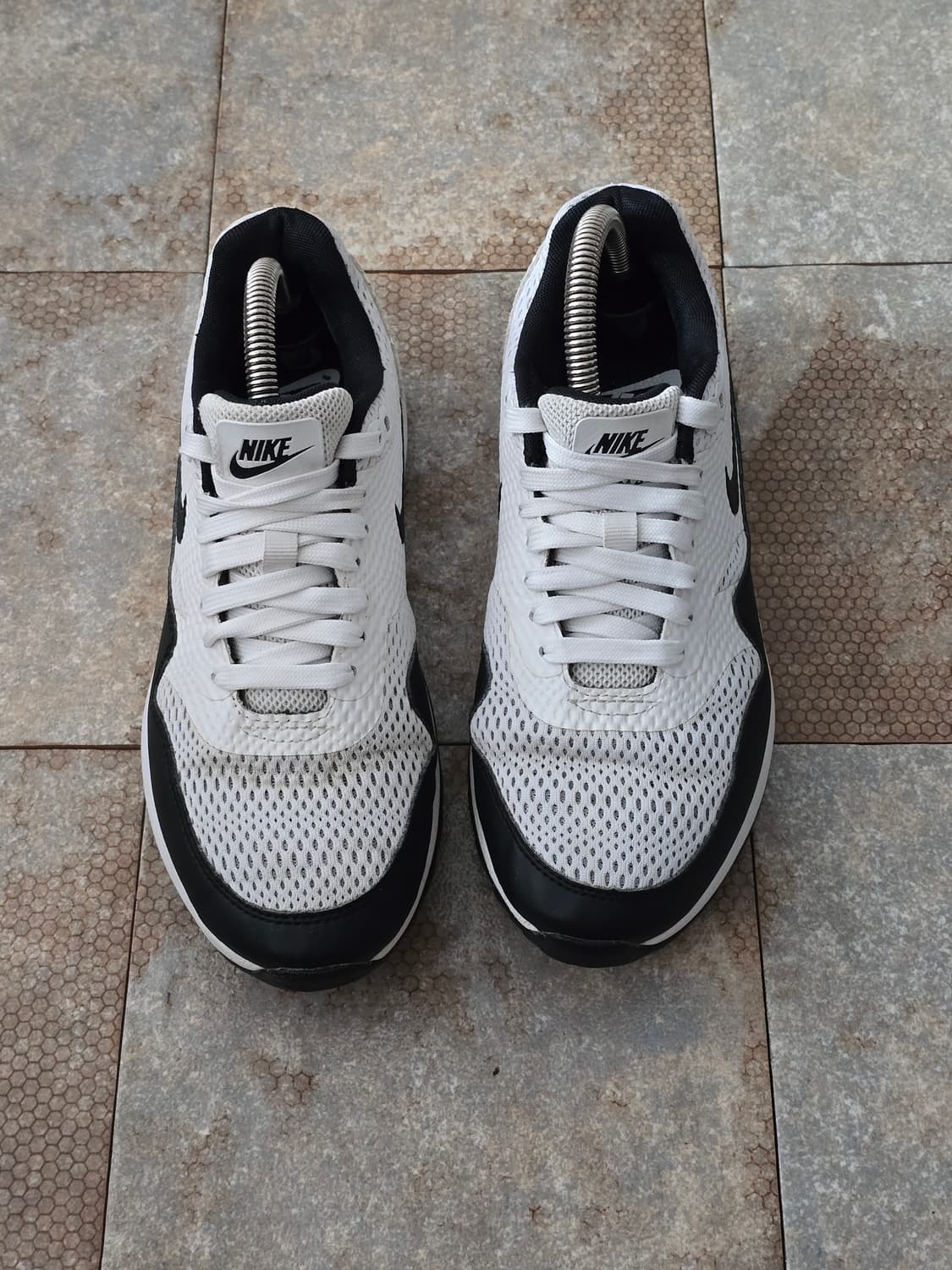 (235)나이키 에어맥스 1 g 흰검  상품이미지2