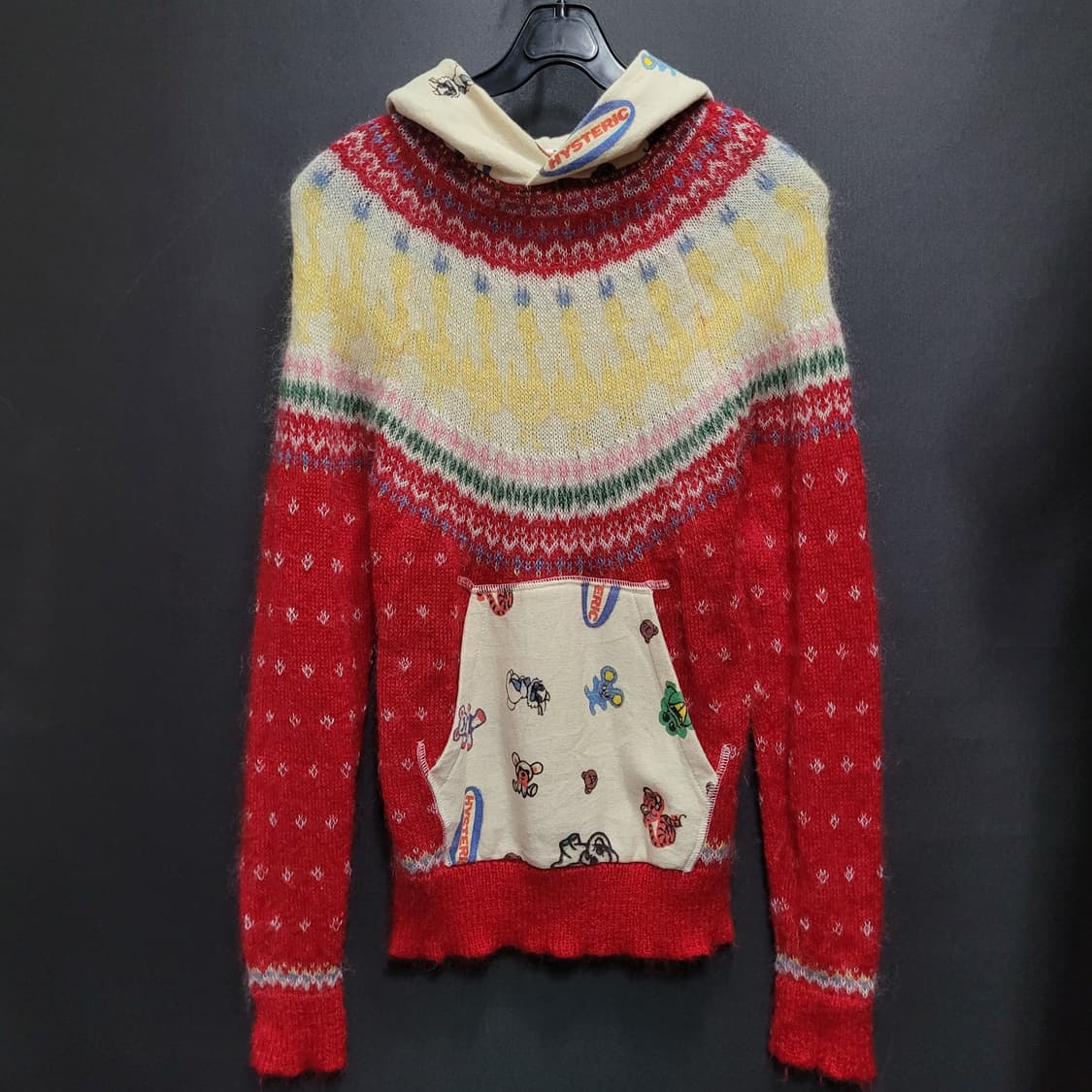 HYSTERIC GLAMOUR 히스테릭 글래머 아카이브 후드 니트 상품이미지8