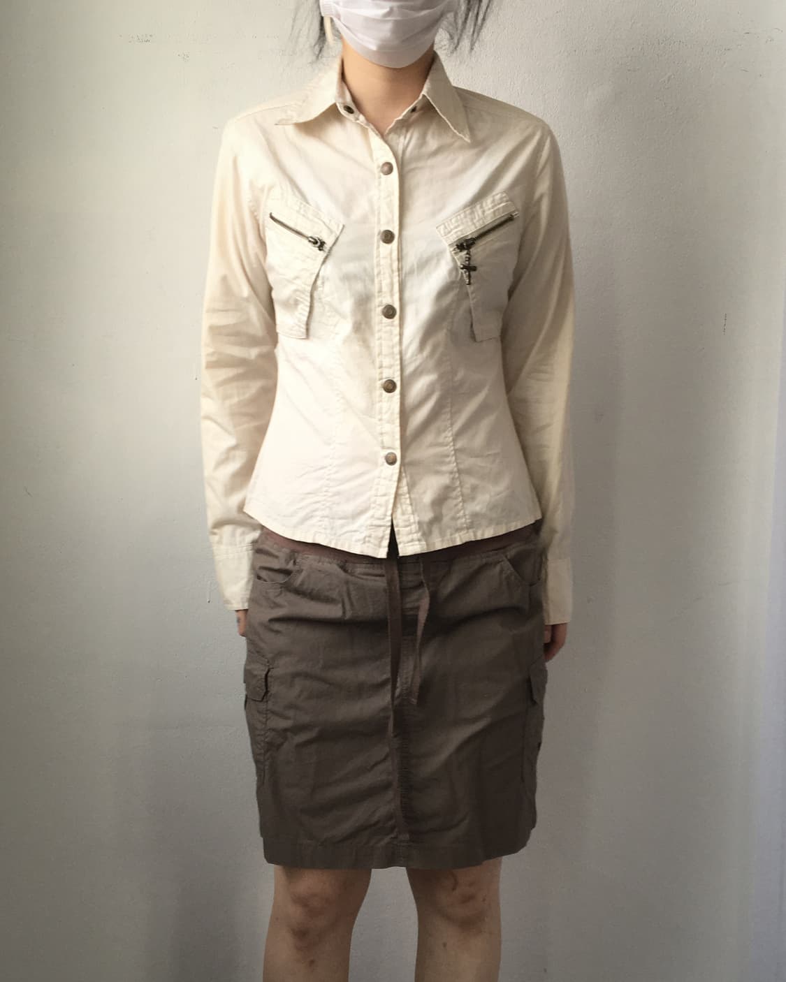 Zipper point shirt jacket 상품이미지1