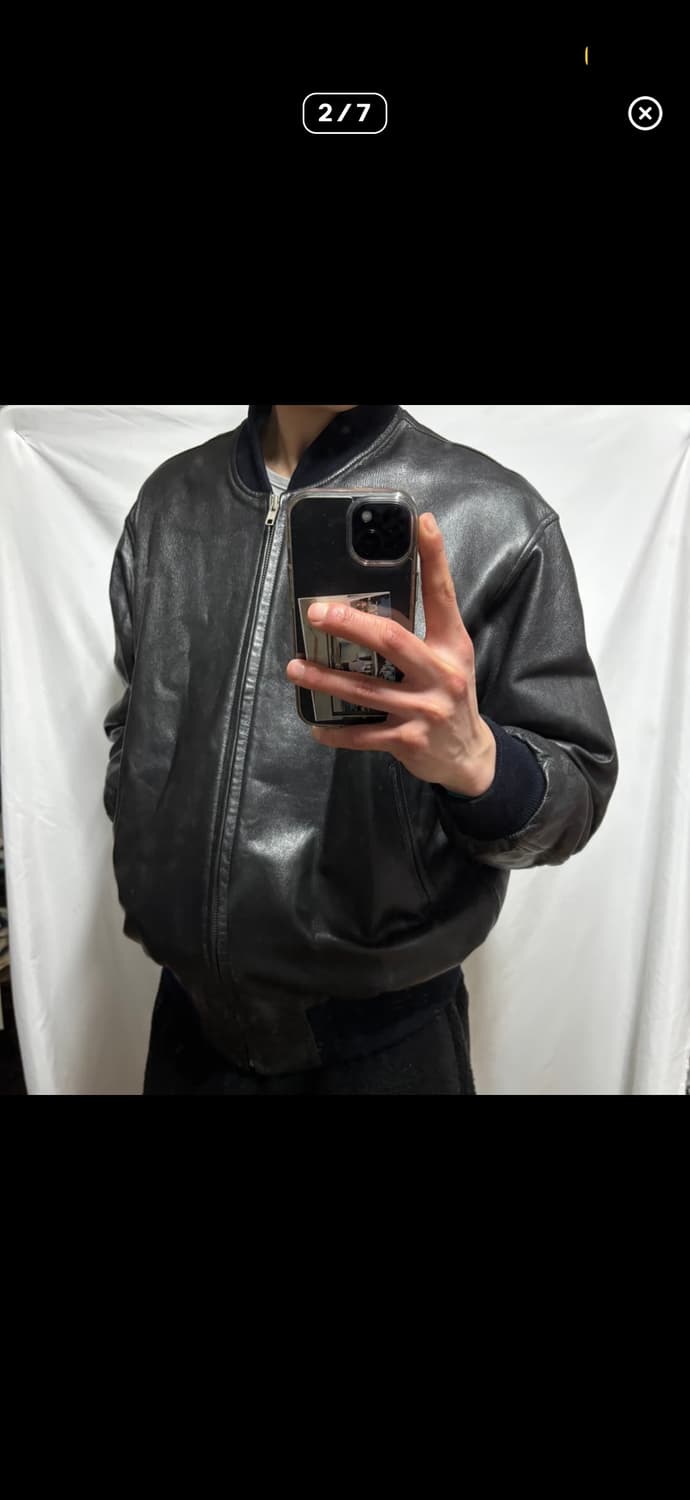 vtg lambskin blouson 상품이미지2