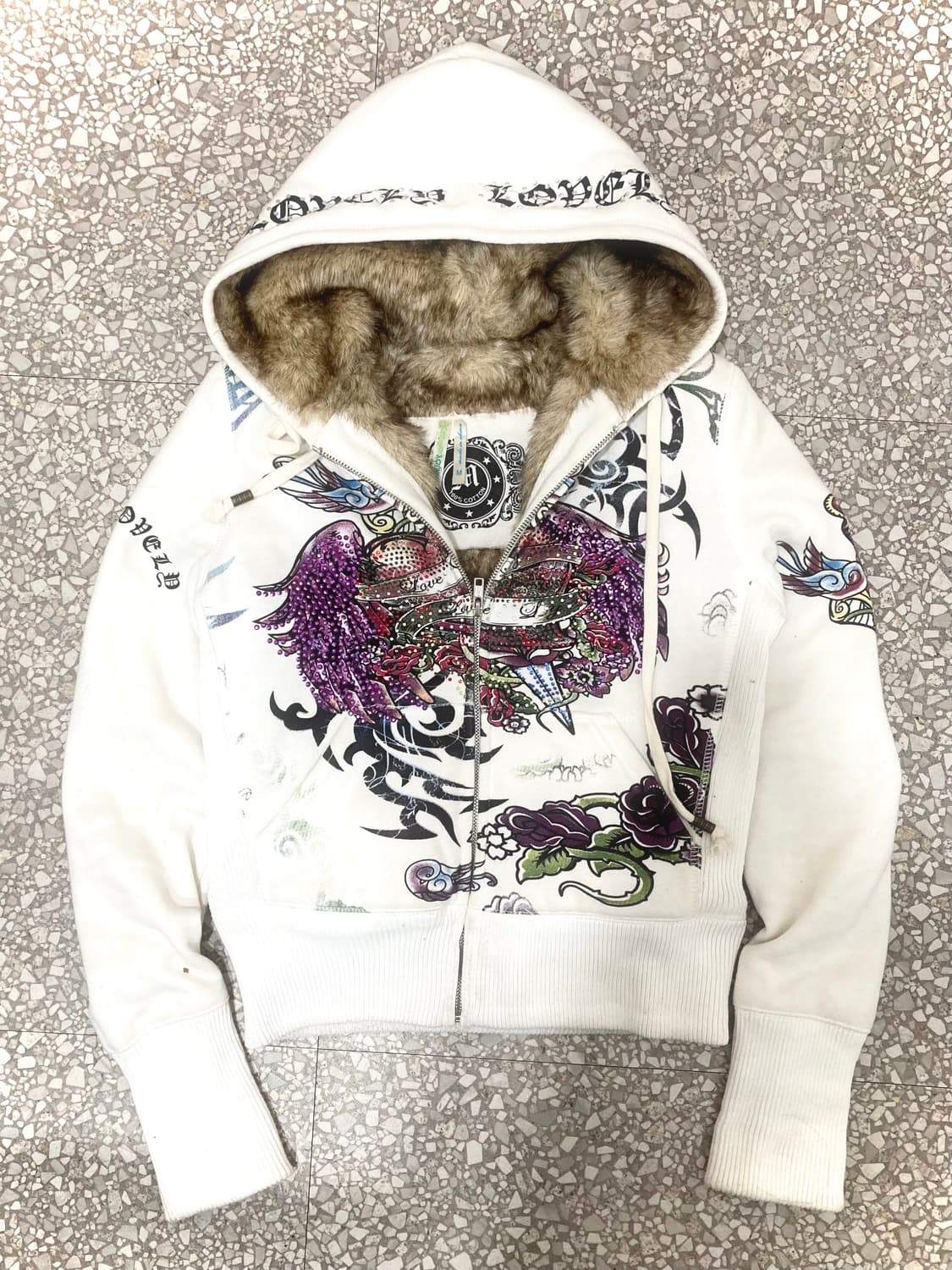 y2k wolf joe hoodie 상품이미지3