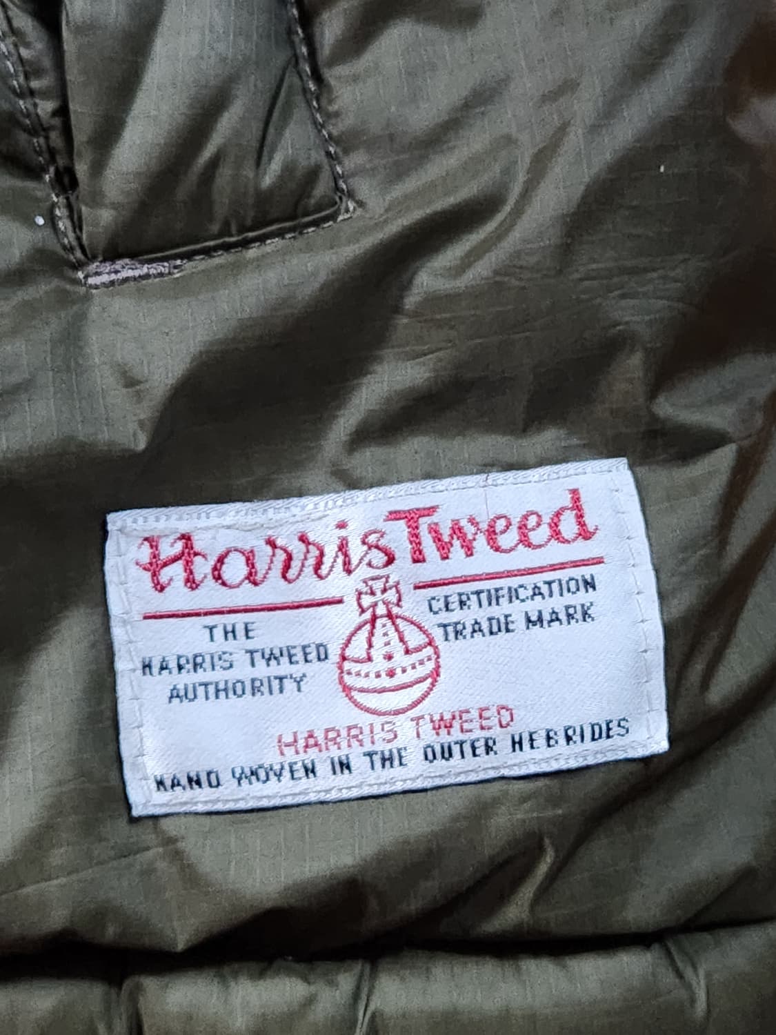 노스페이스X해리스트위드 눕시 L 팝니다. 상품이미지8