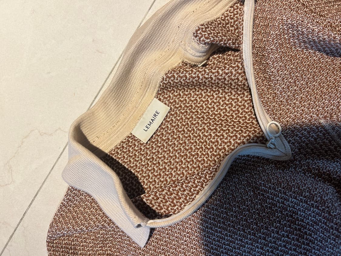 (M) 르메르 자카드 니트 폴로 셔츠 상품이미지4