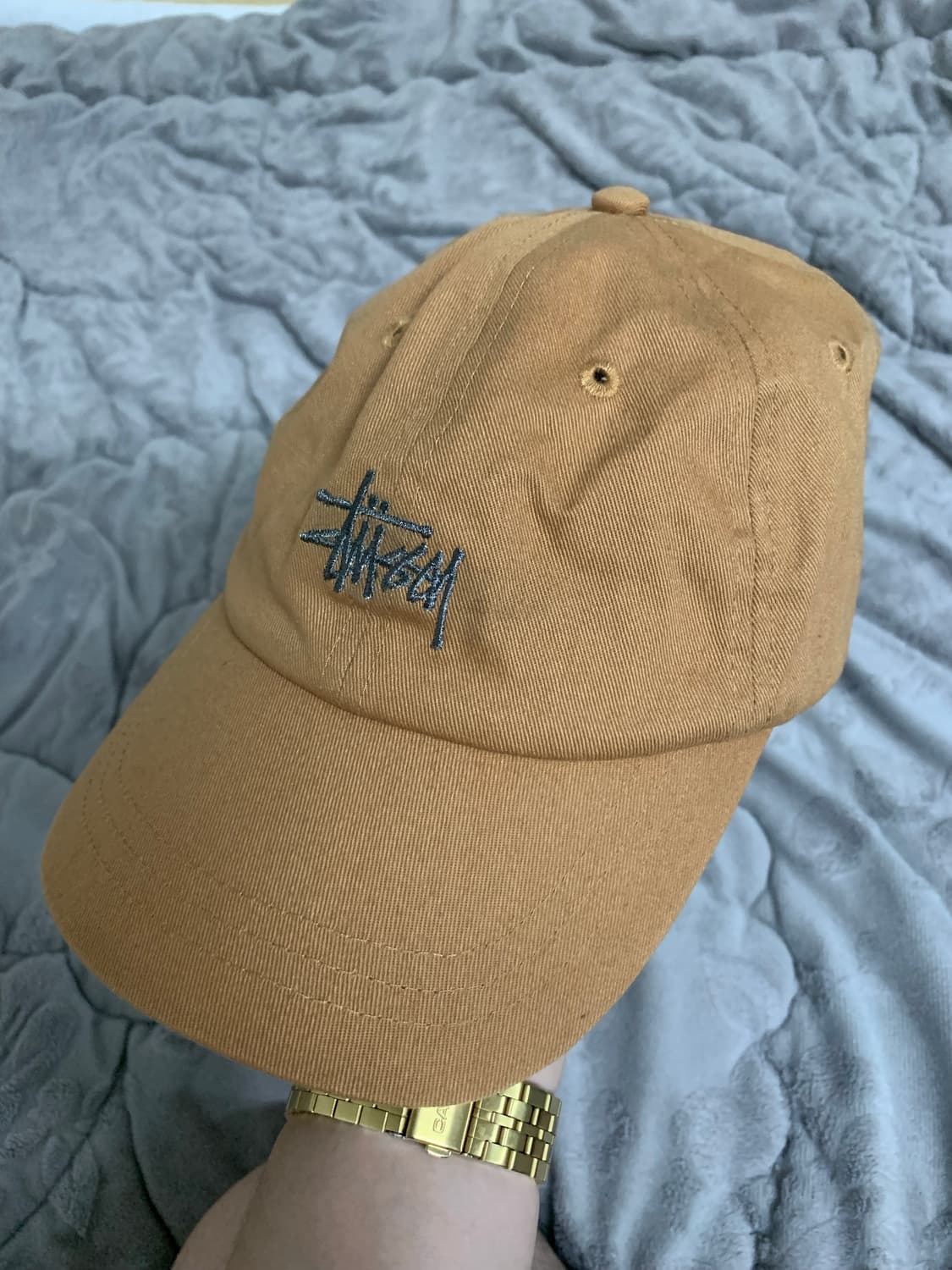 스투시 브라운 볼캡 (F) 상품이미지1