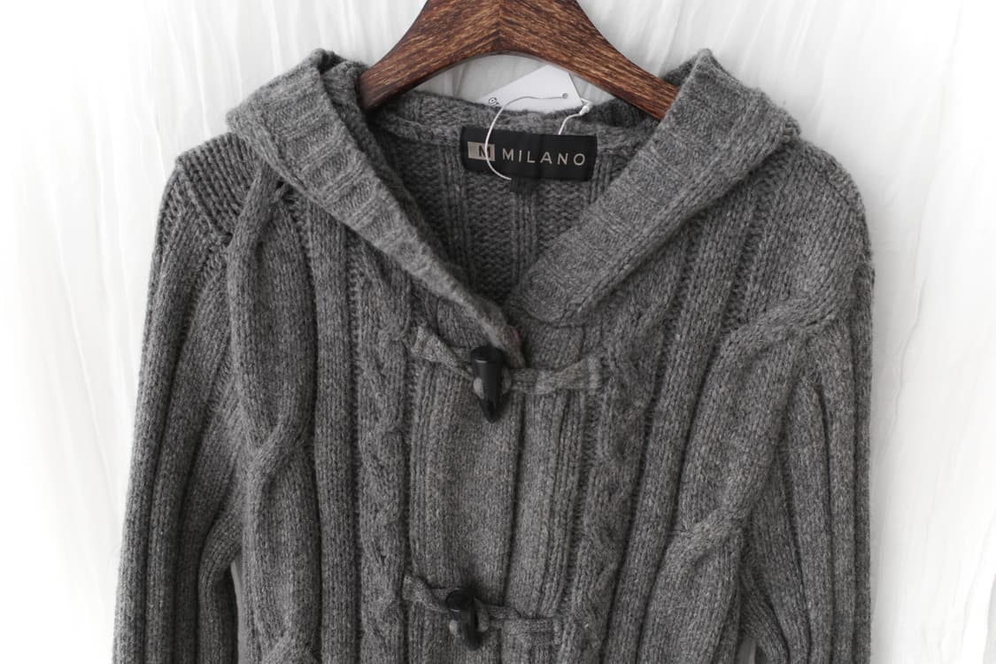 duffle hood cardigun  상품이미지3