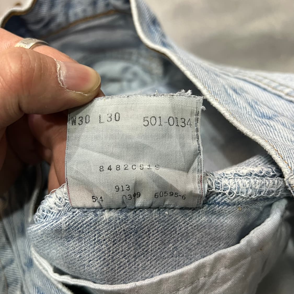  USA 리바이스 501 데님 팬츠 y14791  상품이미지8