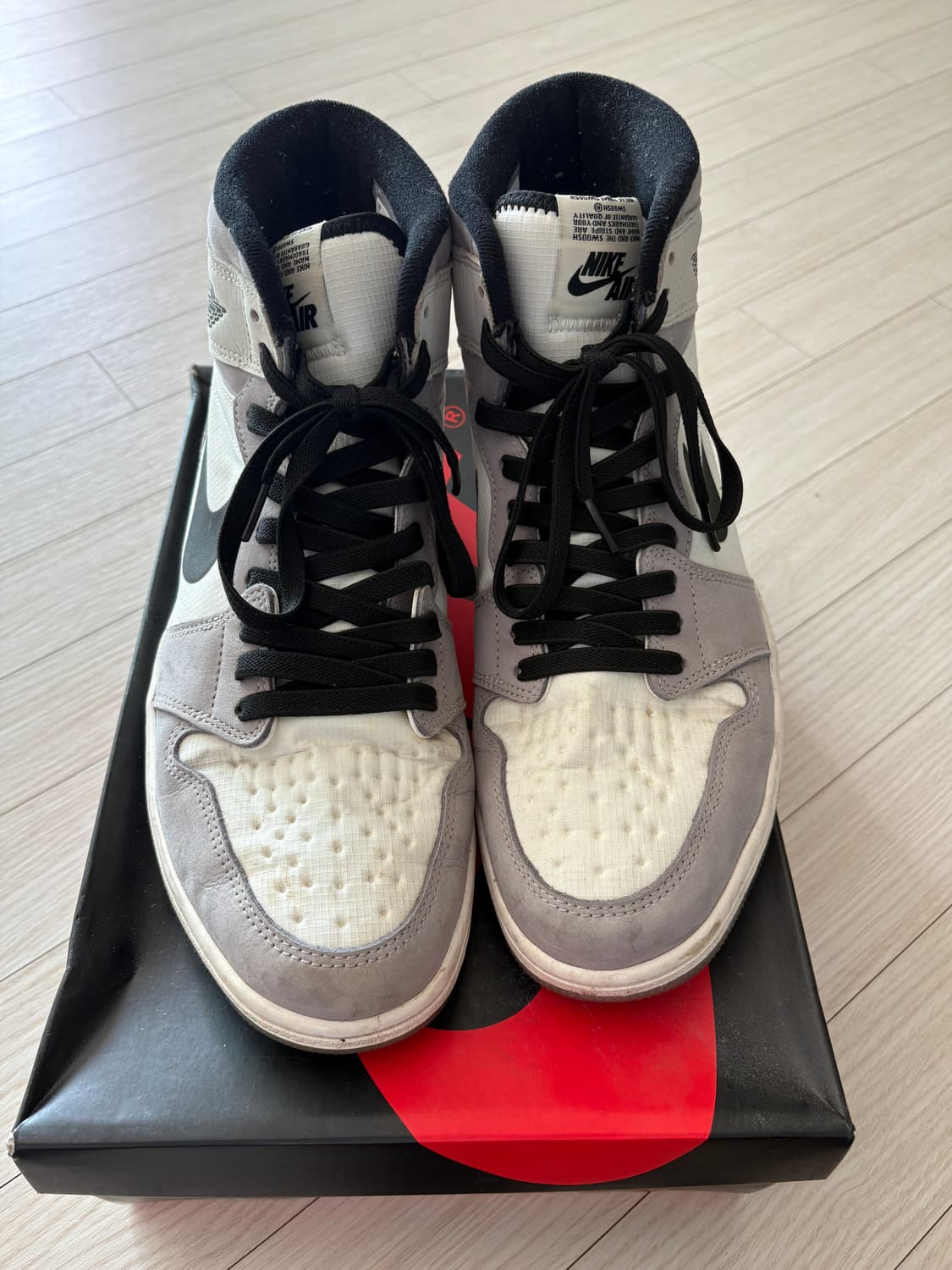 나이키 에어조던1 고어텍스 라이트 그레이290 상품이미지2