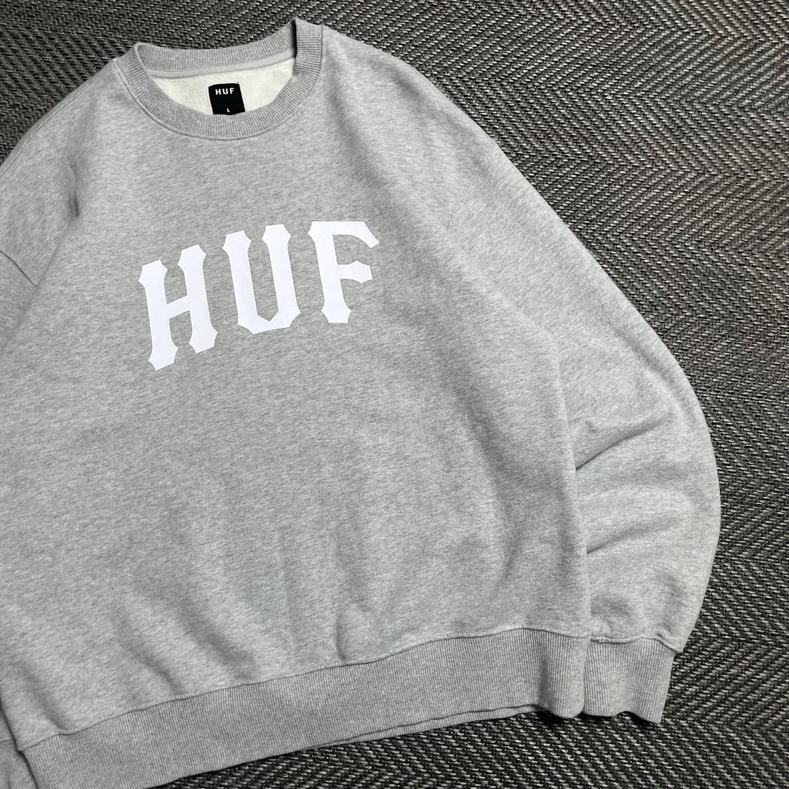 HUF 아치로고 크루넥 맨투맨o 5272 상품이미지2