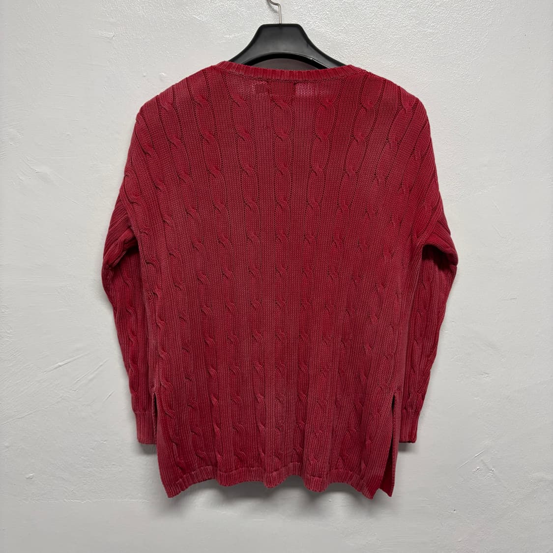 폴로 랄프로렌 케이블 브이넥 니트 1 상품이미지2