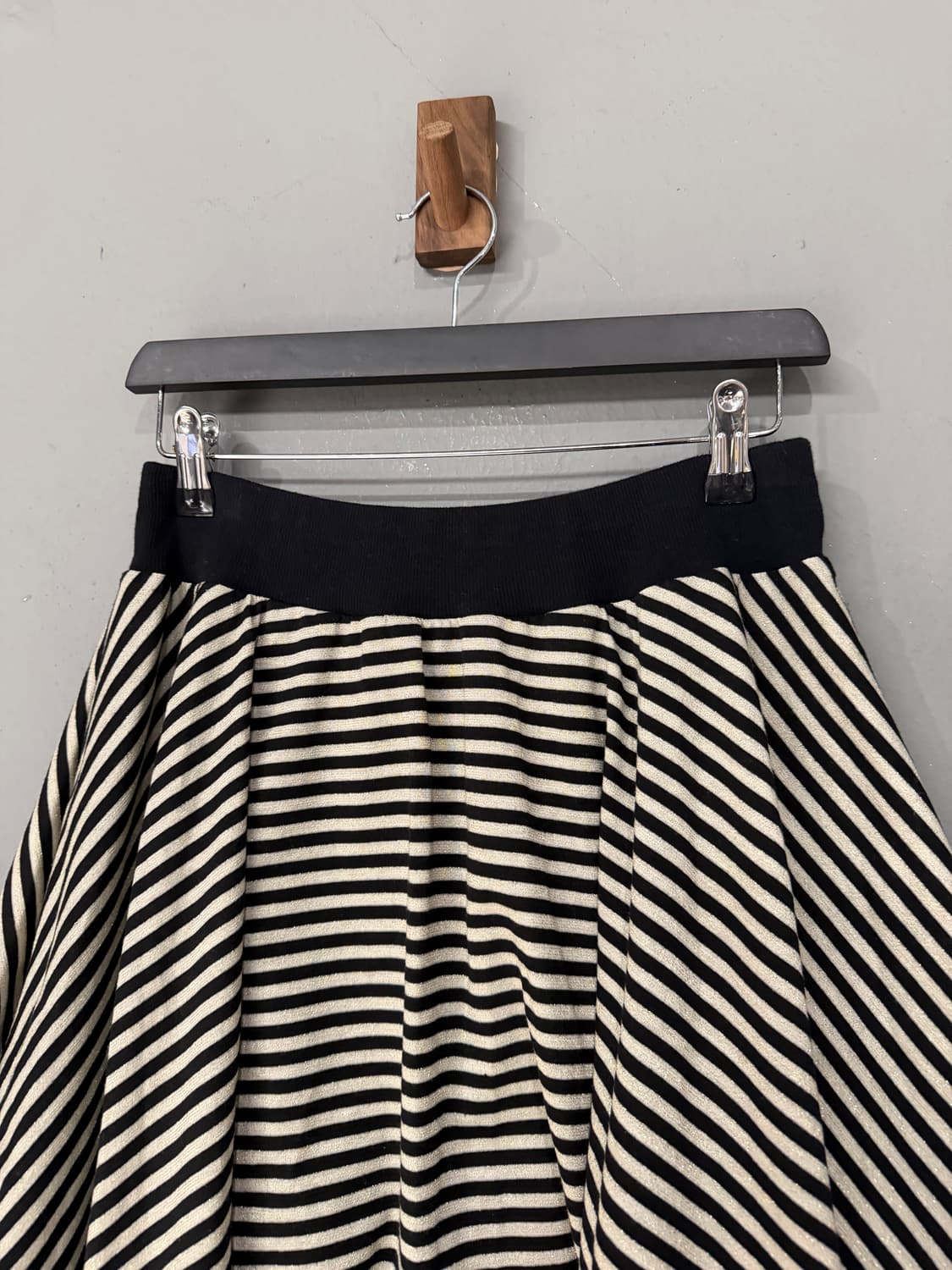 unbalance design stripe pattern skirt  상품이미지6