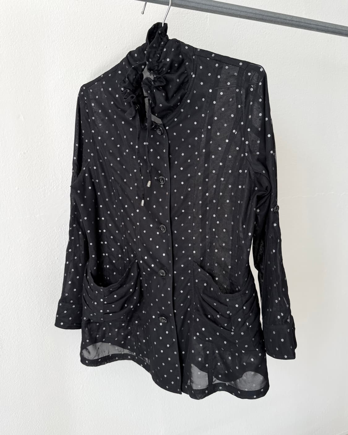 빈티지 도트 자켓 상품이미지4