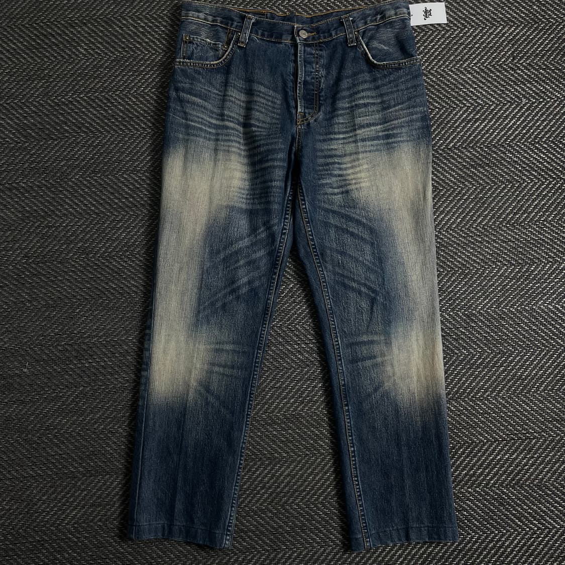 리바이스 501 워싱 데님 레귤러 팬츠o 3709 상품이미지1