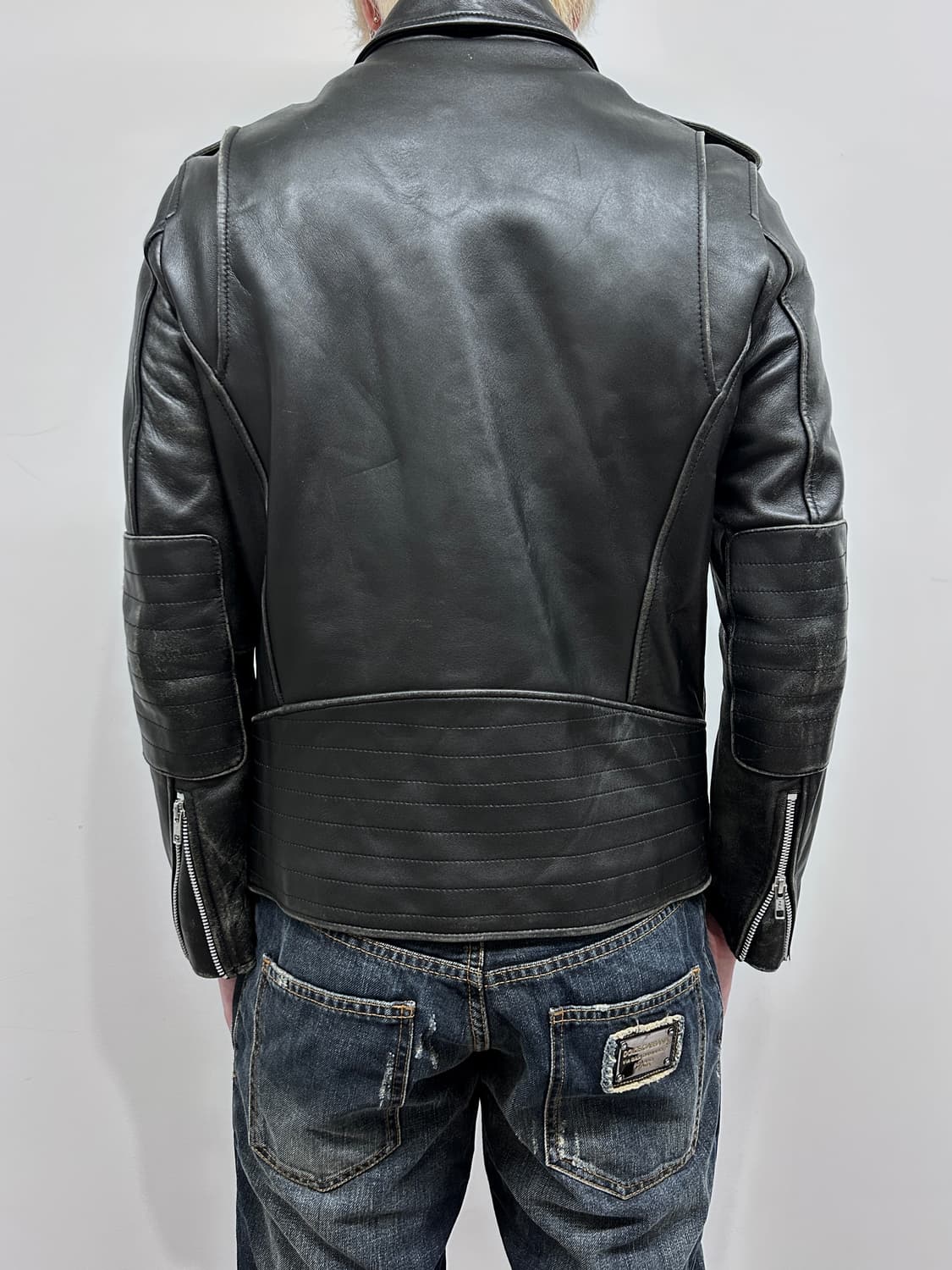 206 옴므 레더 라이더 자켓 상품이미지9