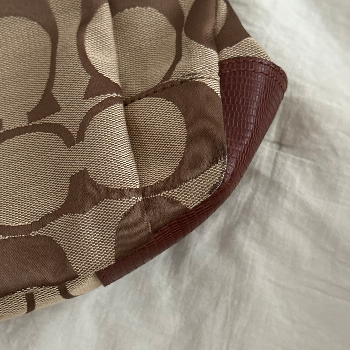 Coach 코치 시그니처 브라운 버킨 숄더백 빈티지 y2k 상품이미지6