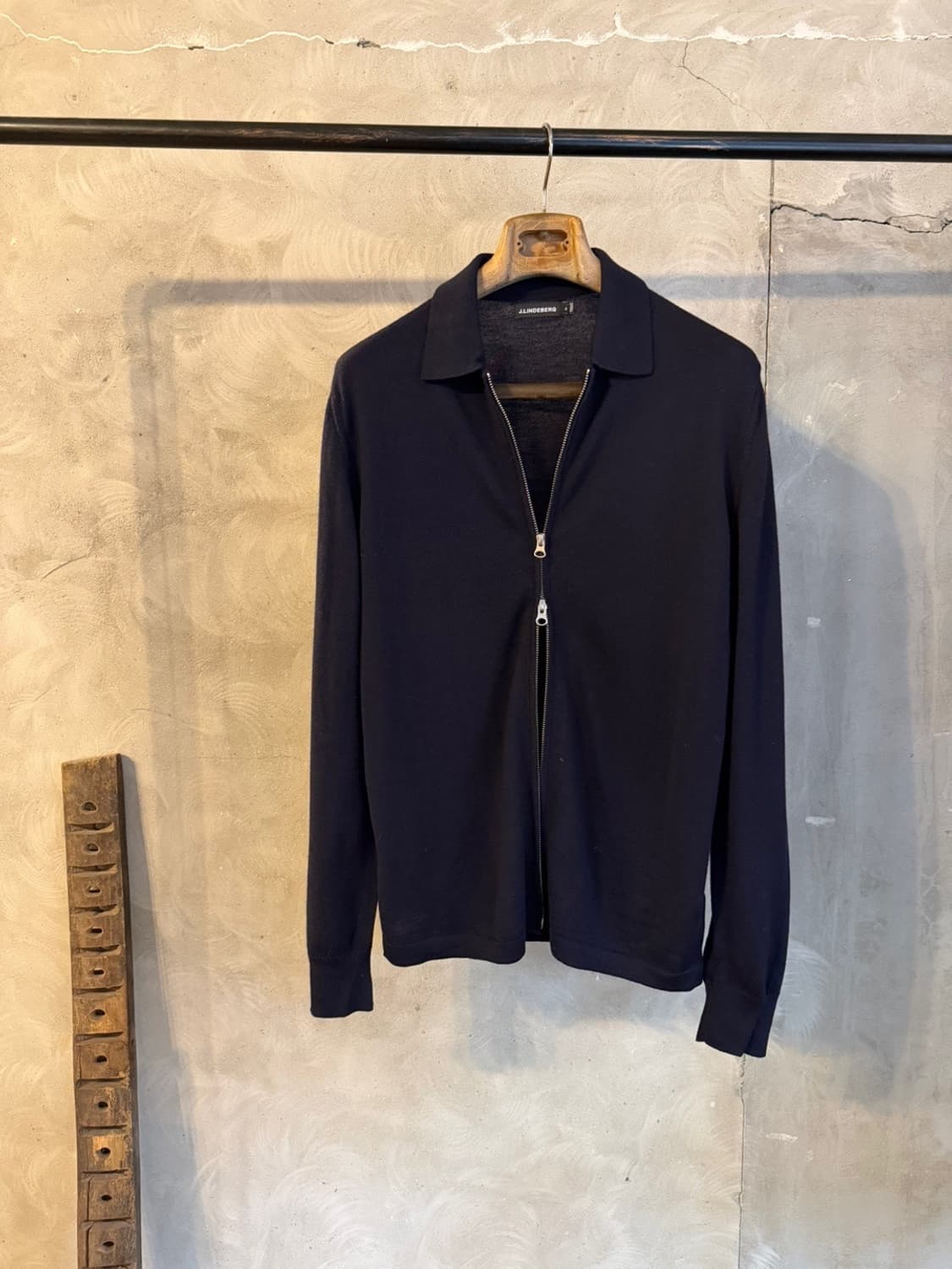 제이린드버그 니트짚업 남성 100 상품이미지1