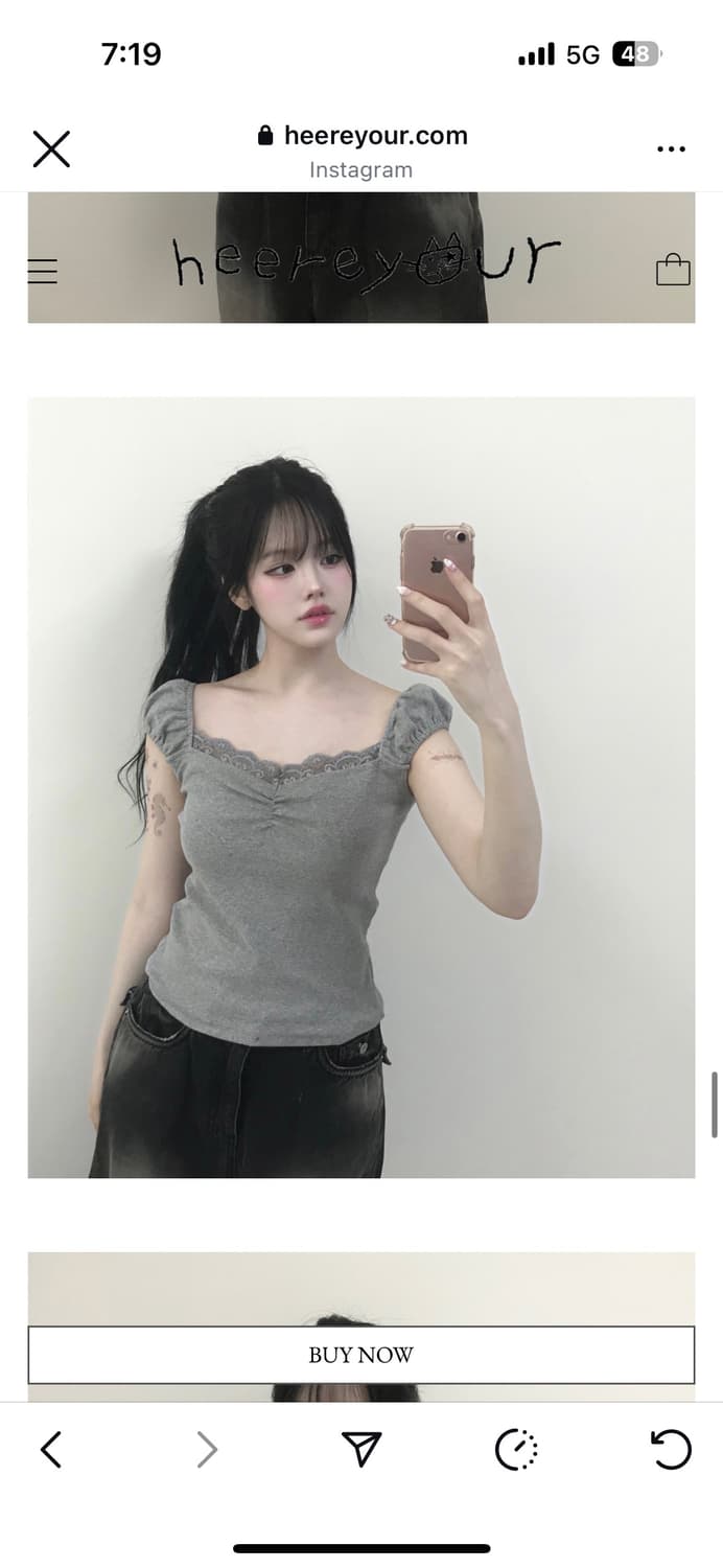 히얼유어 하츄티 그레이 상품이미지4